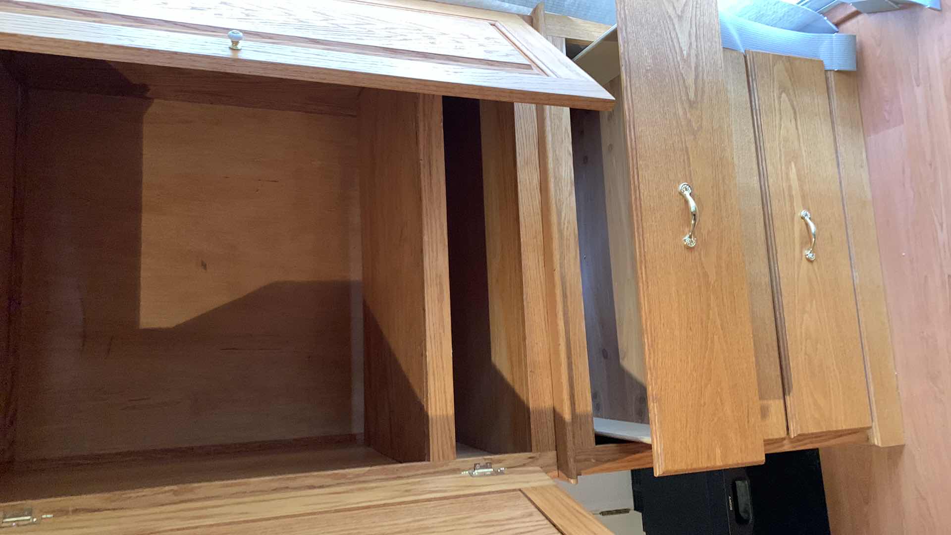 Photo 1 of THREE DRAWER OAK WARDROBE 36” X 25” H 75”