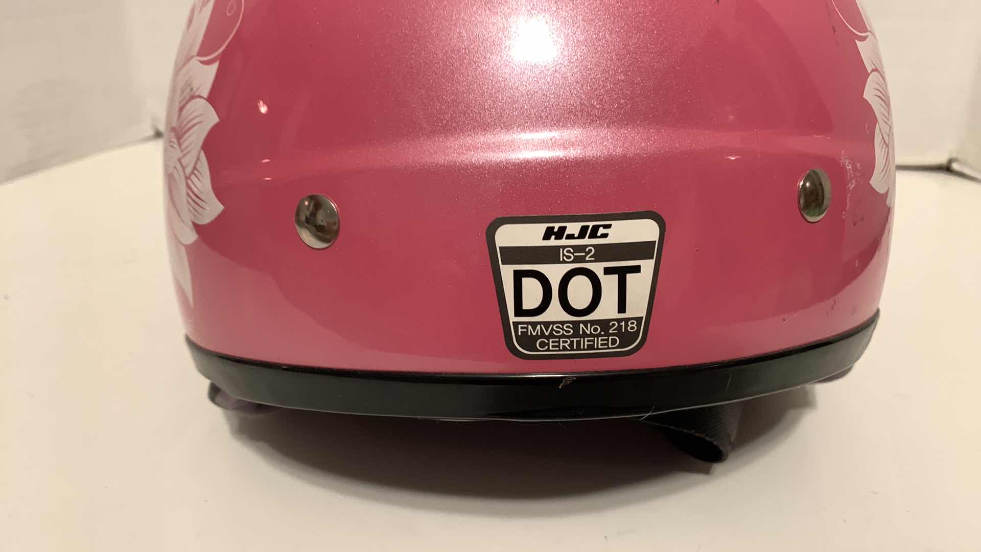 Photo 1 of WOMENS MOTORCYCLE HELMET HJC IS-2 SIZE S