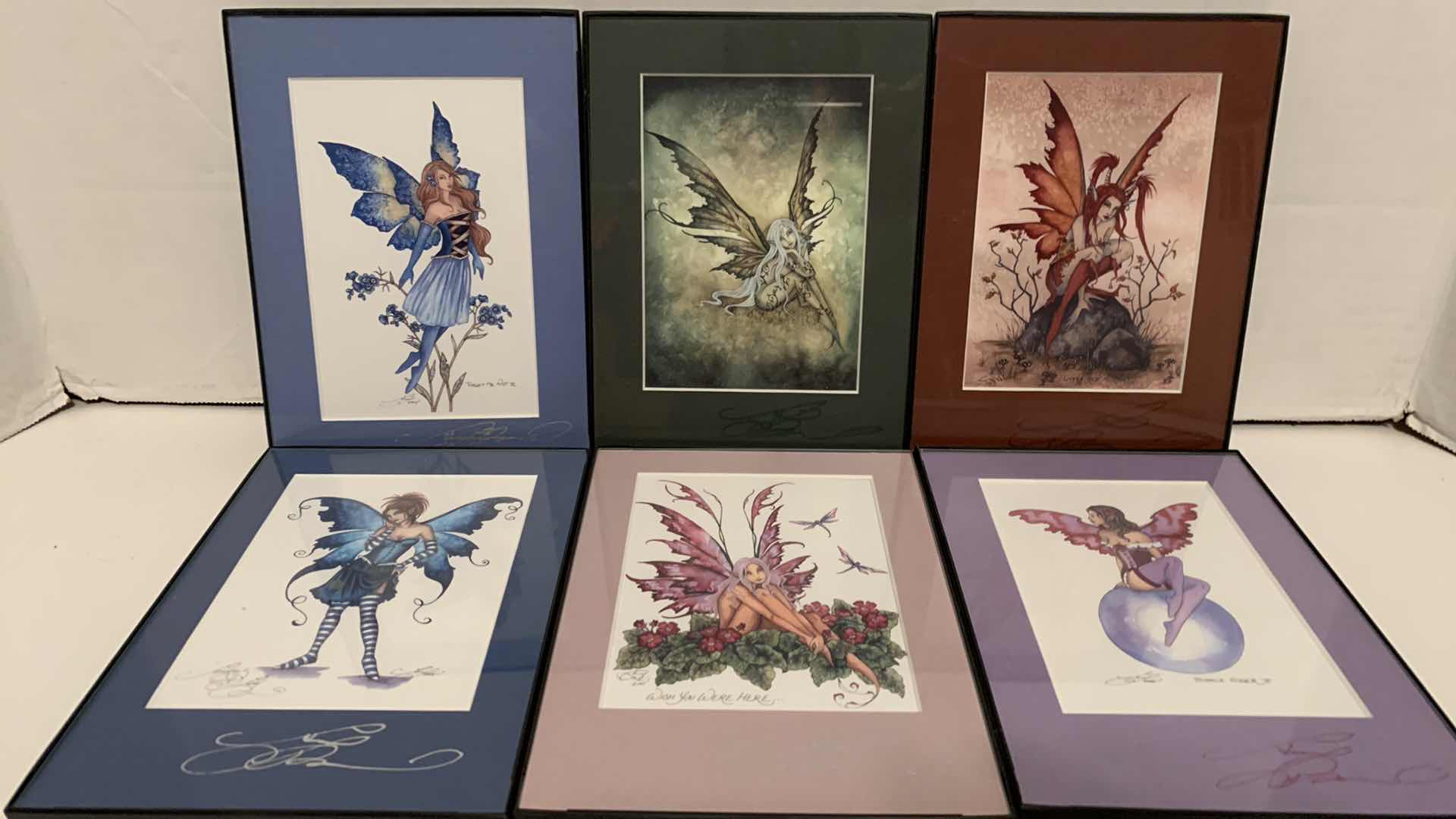 Photo 1 of SIX FAIRY PRINTS 5” X 7” EACH