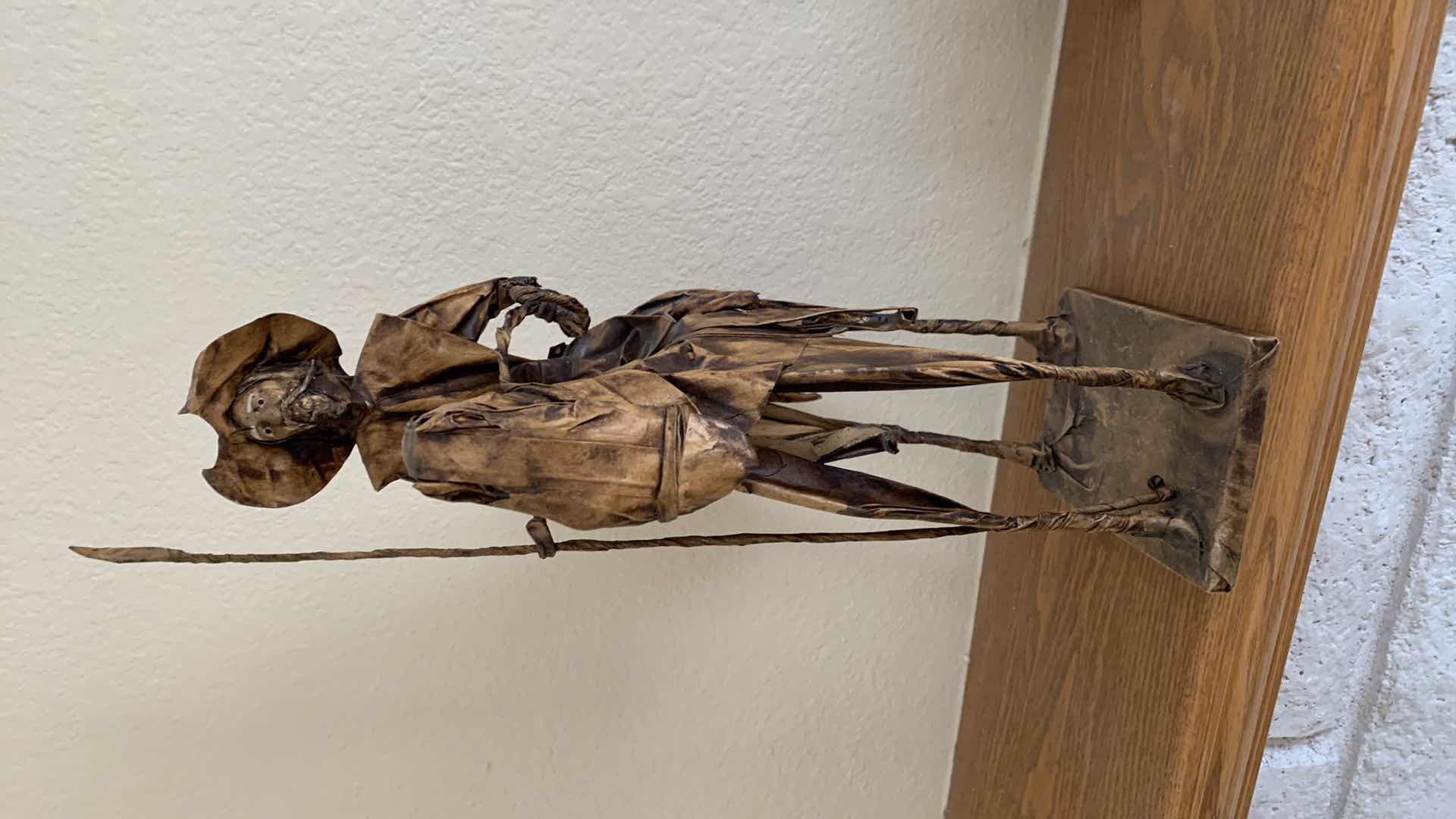 Photo 1 of DON QUIXOTE PAPER MACHE SCULPTURE
