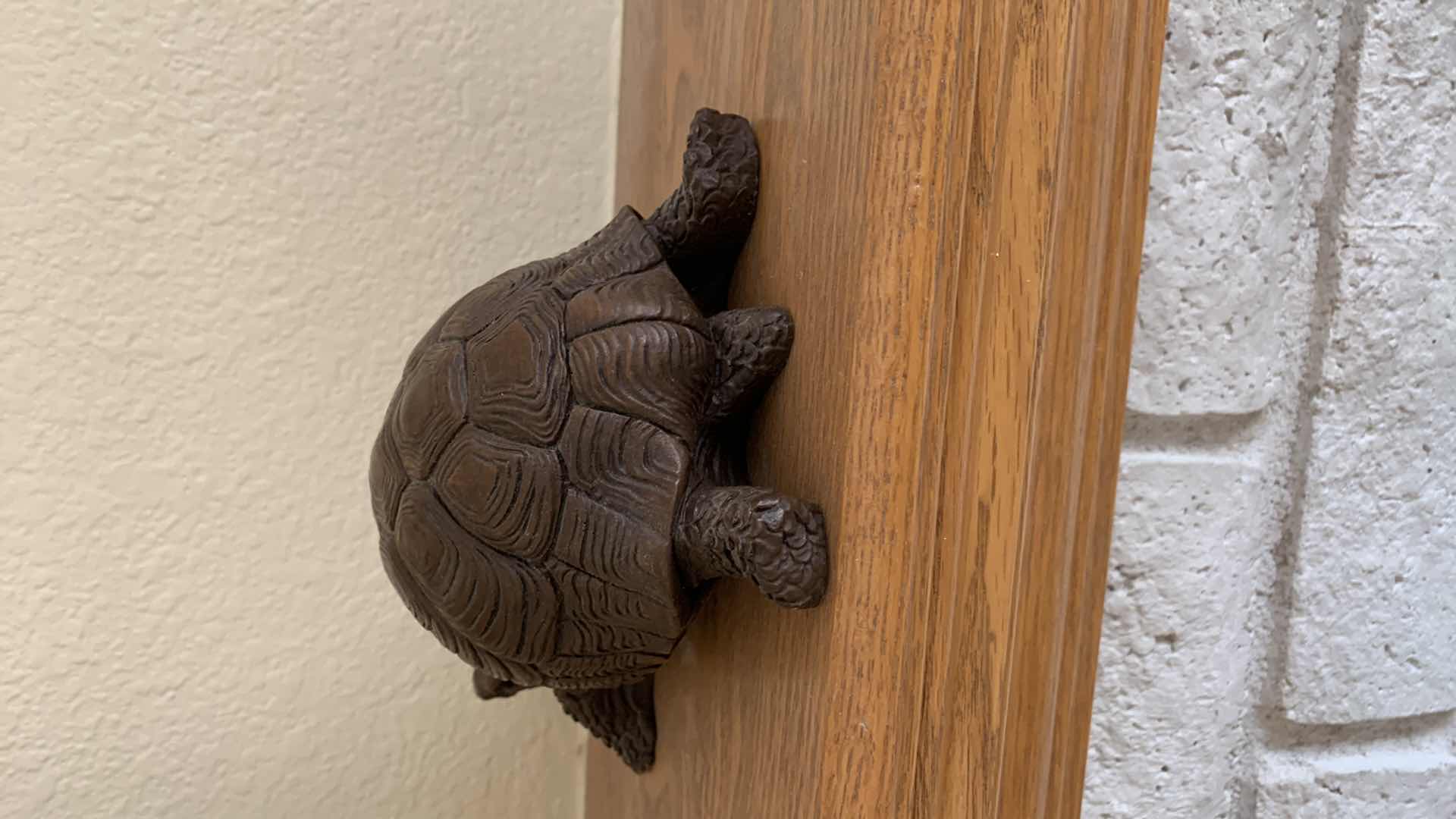 Photo 1 of LAND TURTLE SCULPTURE, 7” RESIN
,