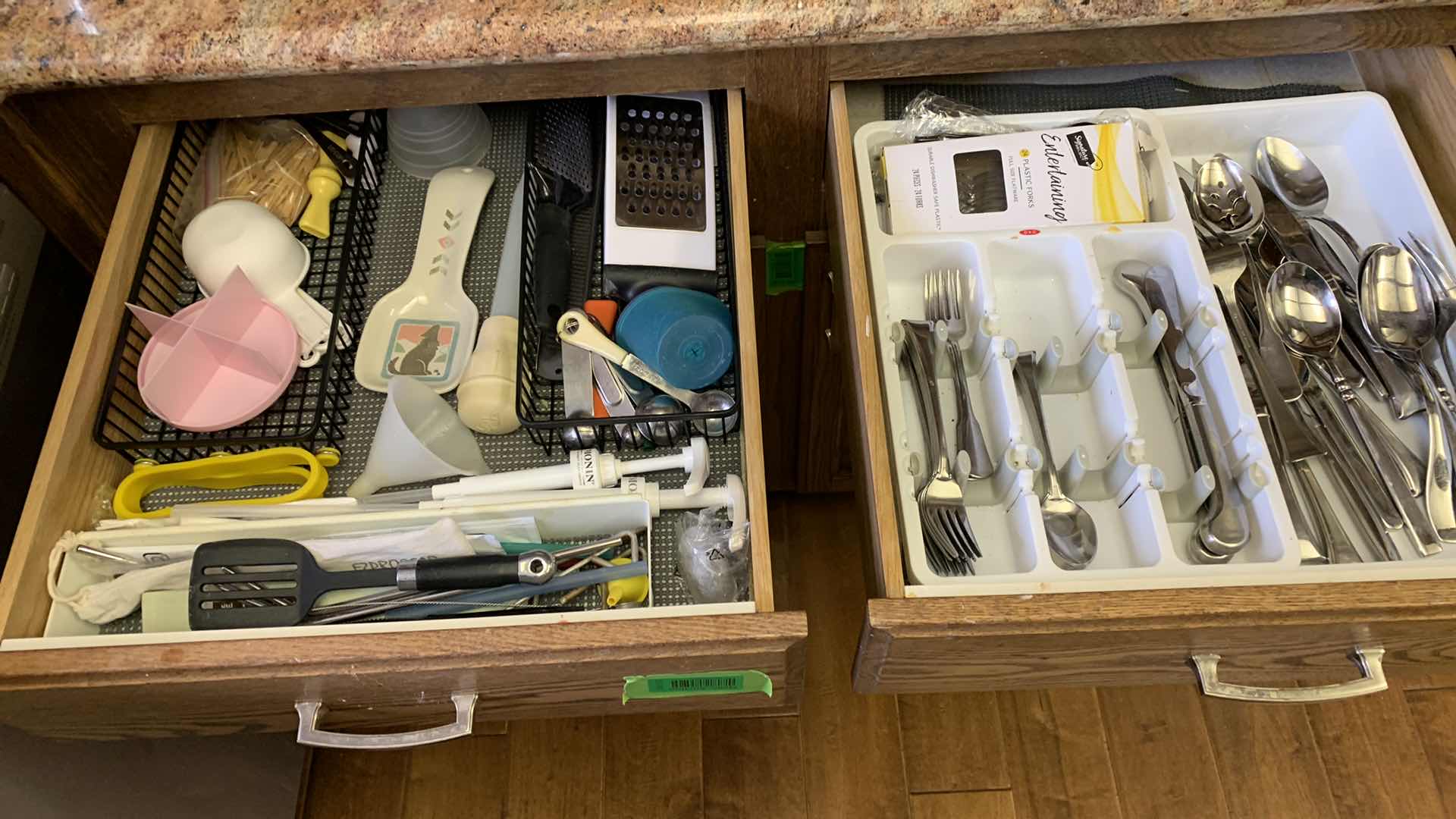 Photo 1 of CONTENTS OF 2 KITCHEN DRAWERS