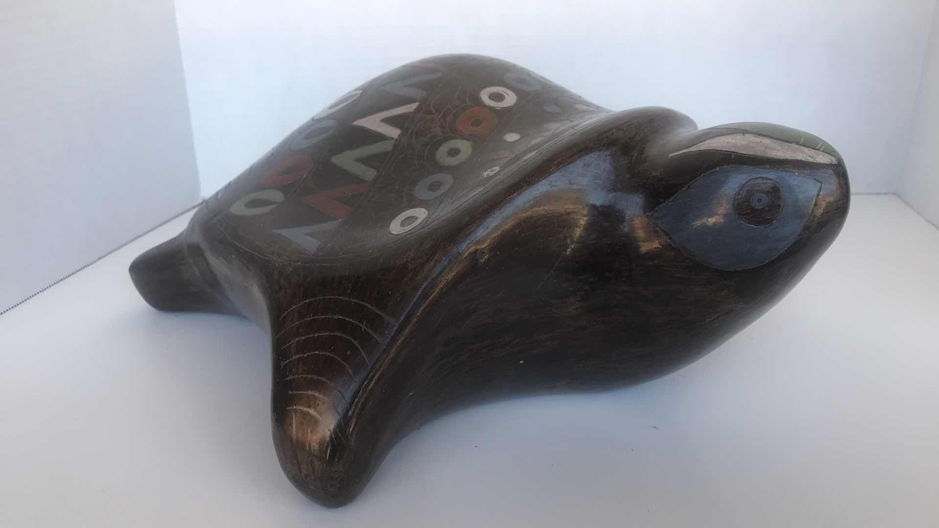 Photo 1 of C. REVERA MADE IN MEXICO, CERAMIC TURTLE, 16” NOSE TO TAIL