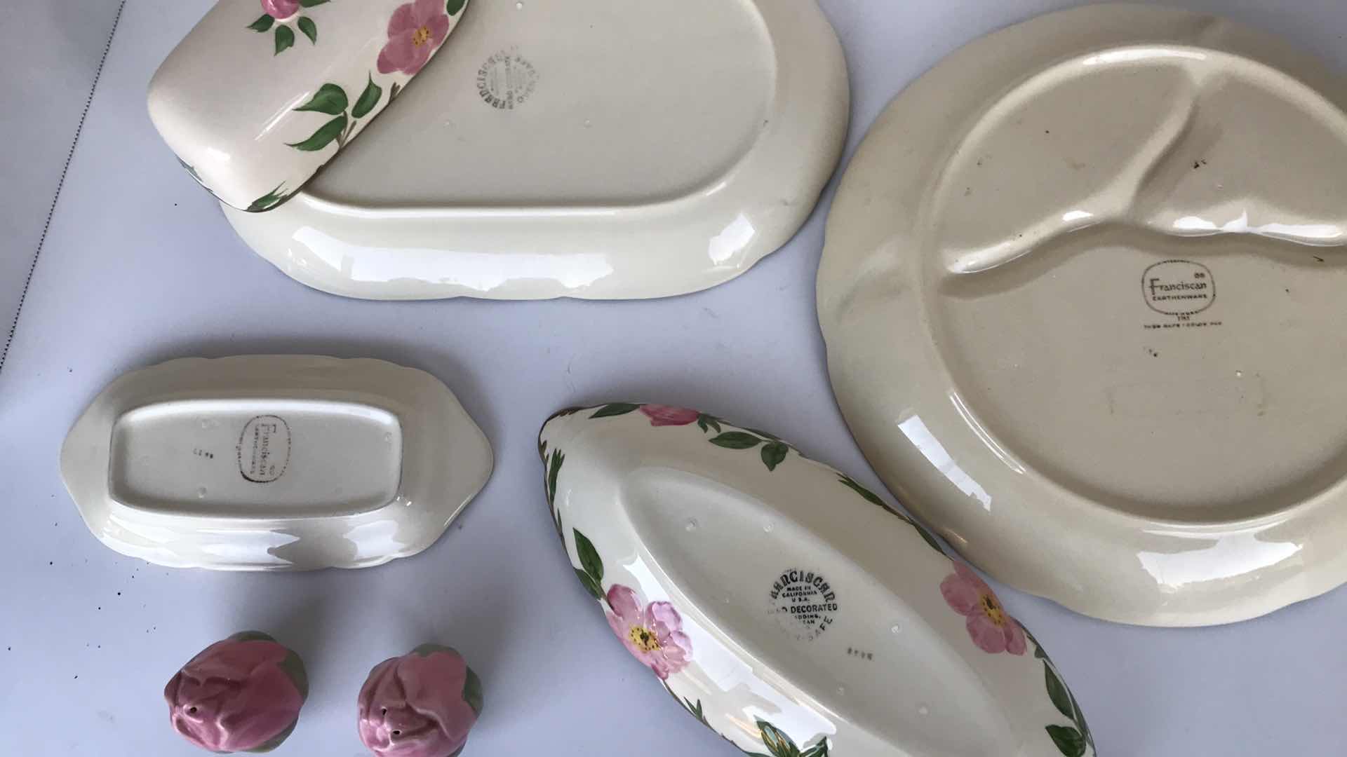 Photo 1 of FRANCISCAN DESIGN, HAND DECORATED SERVING PIECES