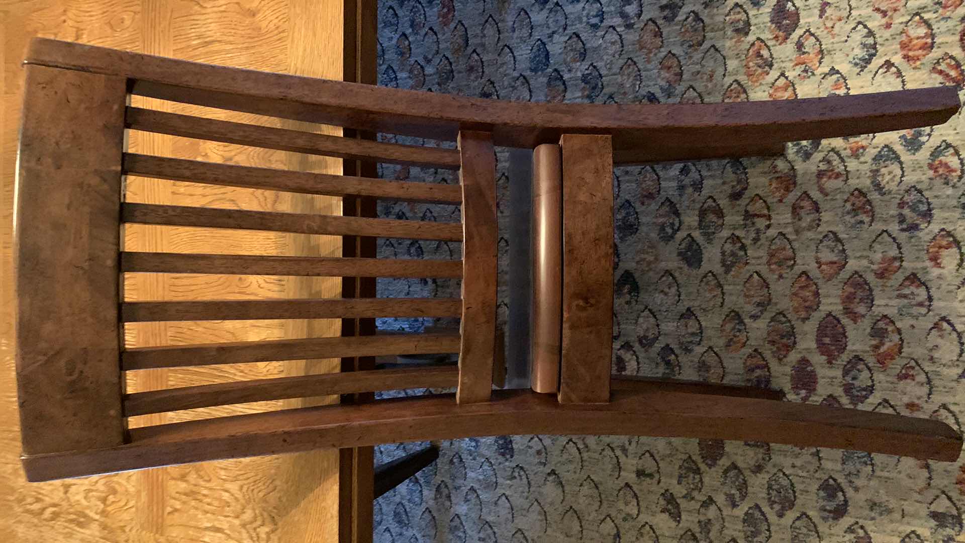 Photo 1 of DINING TABLE WITH 6 CHAIRS 74” X 34” H 30”