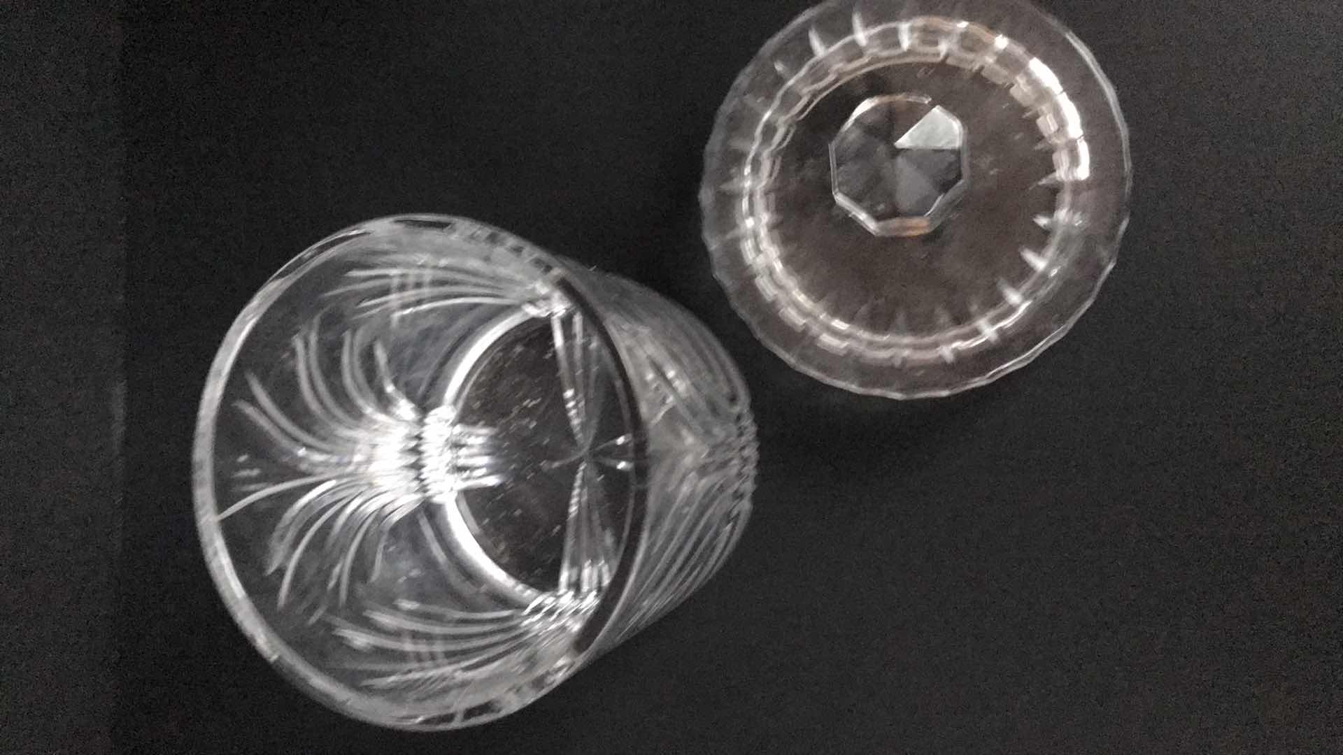 Photo 1 of CRYSTAL CANDY JAR WITH LID, 8”” H