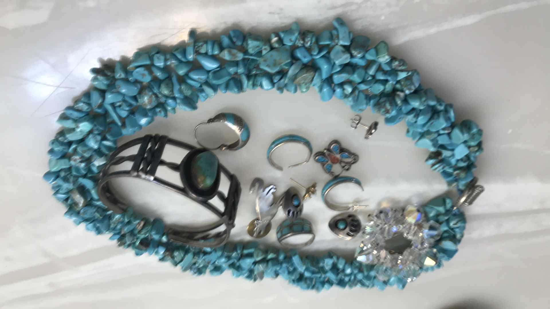 Photo 1 of ASSORTED TURQUOISE JEWELRY
