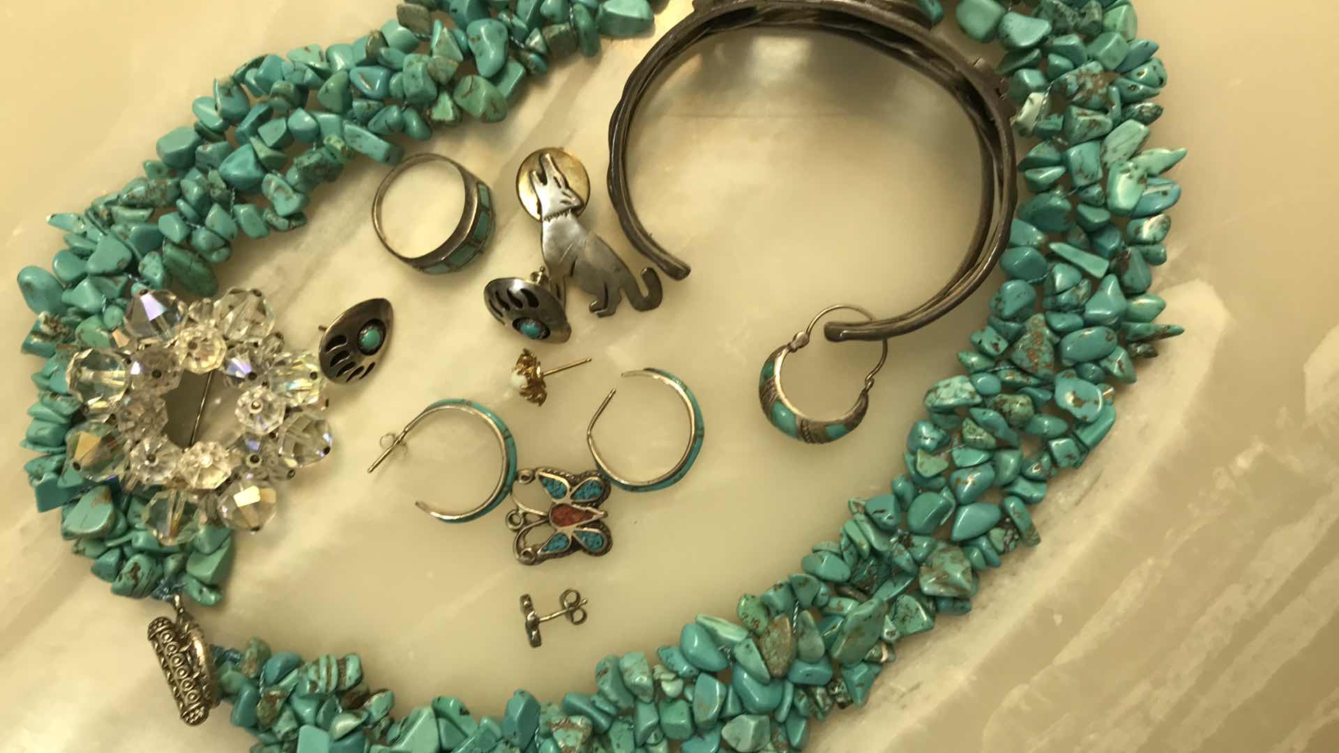 Photo 1 of ASSORTED TURQUOISE JEWELRY