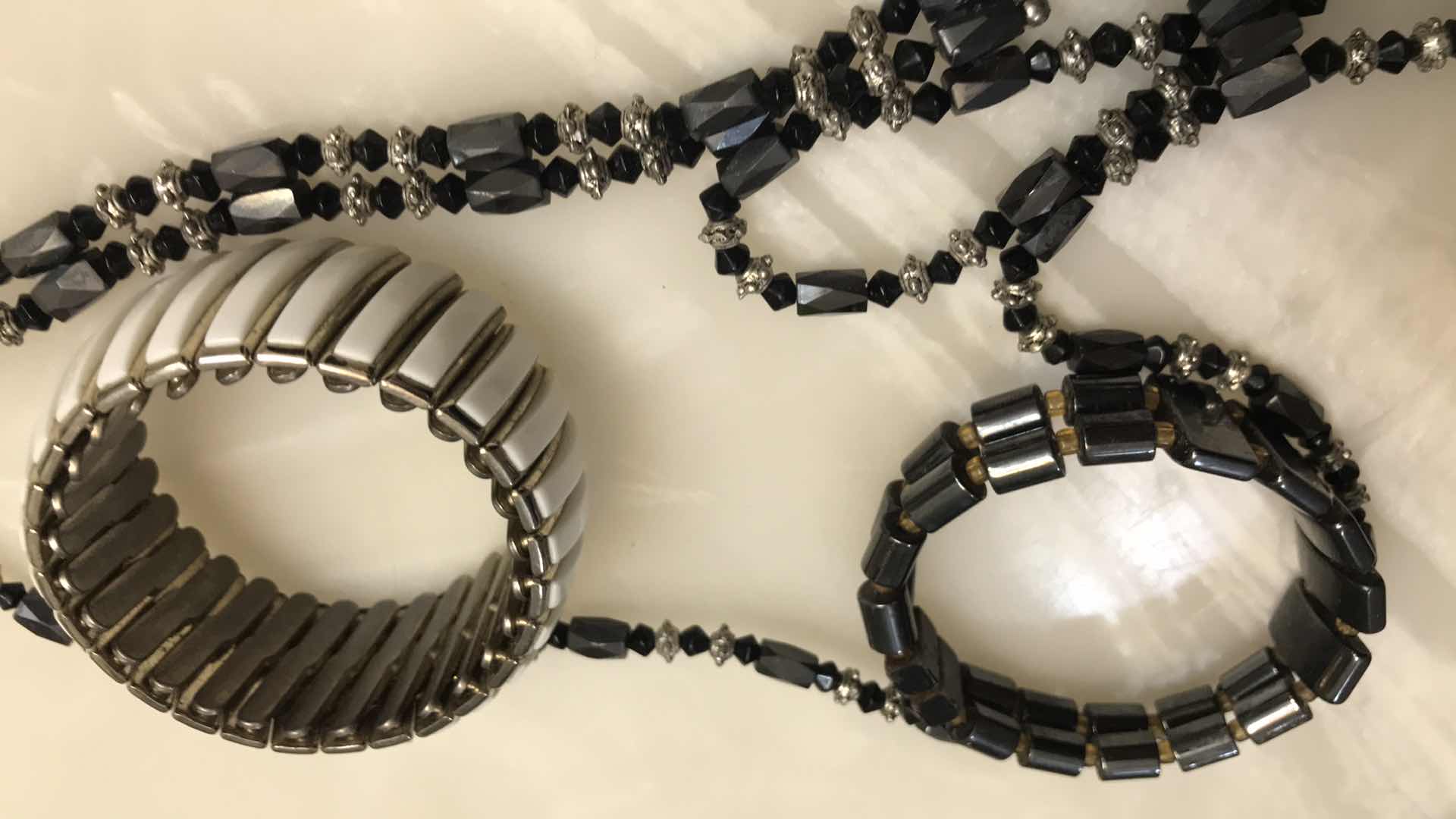 Photo 1 of BLACK AND WHITE JEWELRY