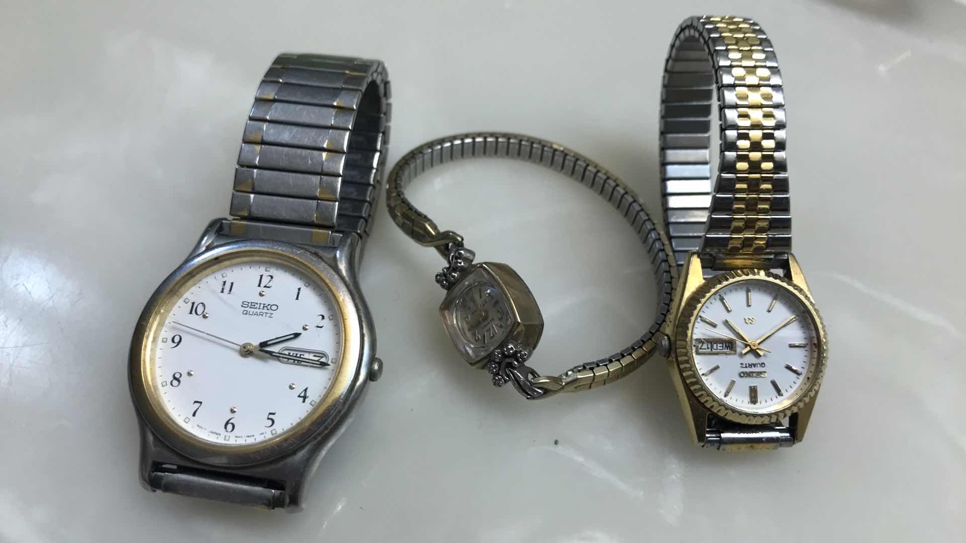 Photo 1 of 3 WATCHES INCLUDING ONE SEIKO