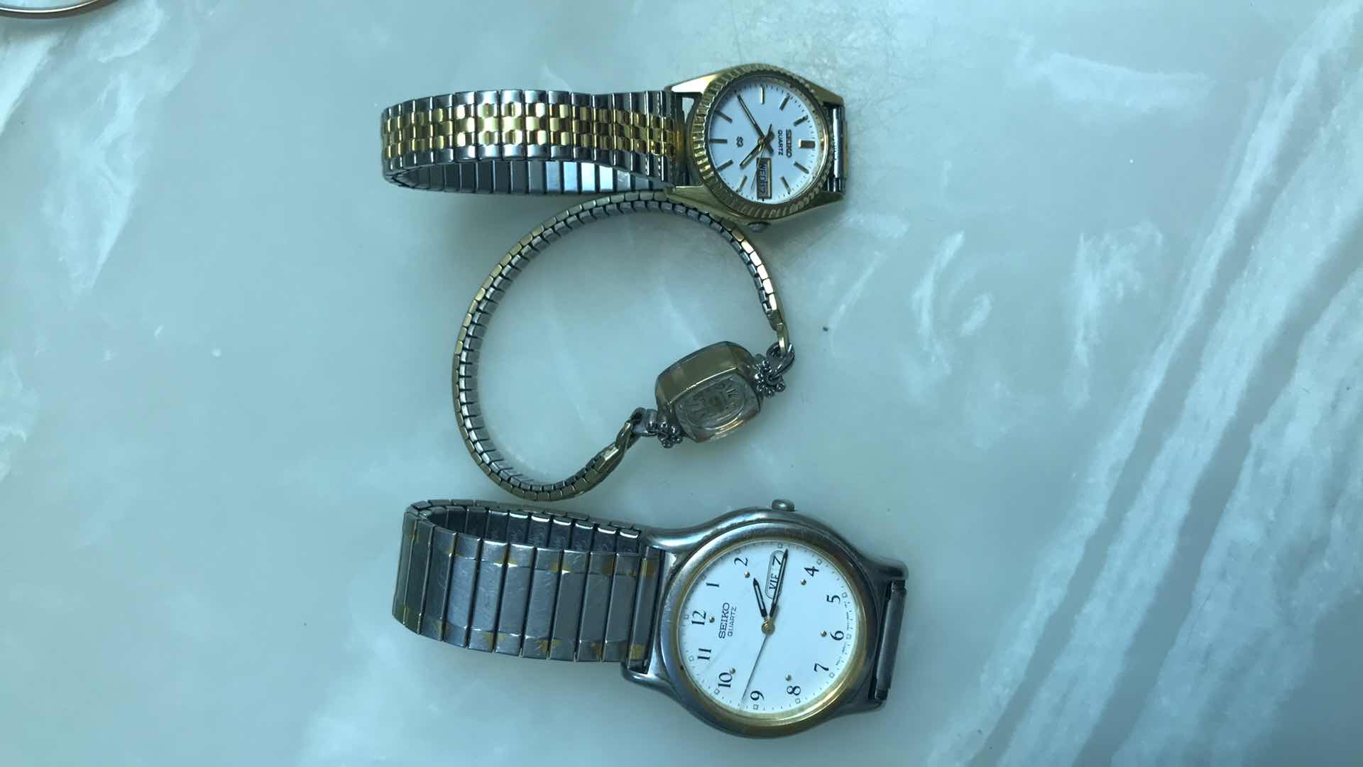 Photo 1 of 3 WATCHES INCLUDING ONE SEIKO