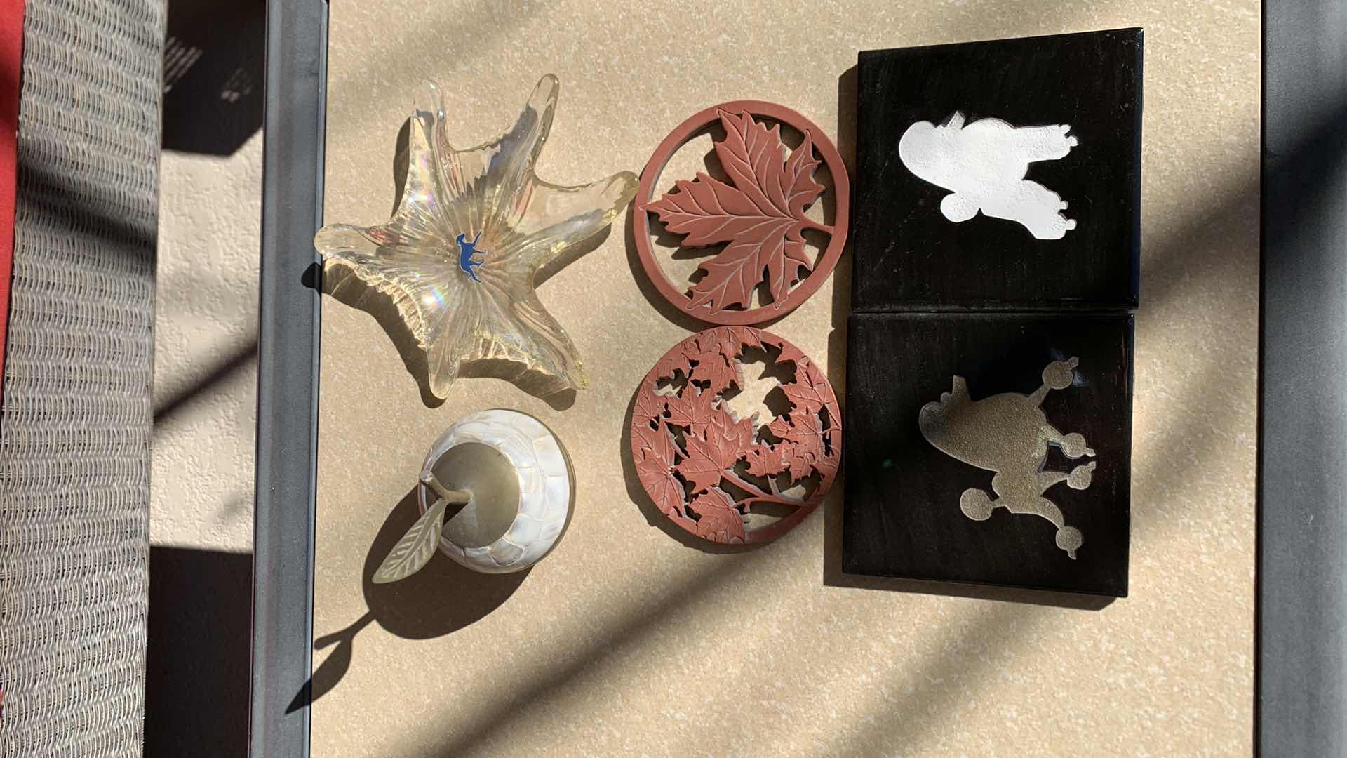 Photo 1 of COASTERS AND ART DECOR