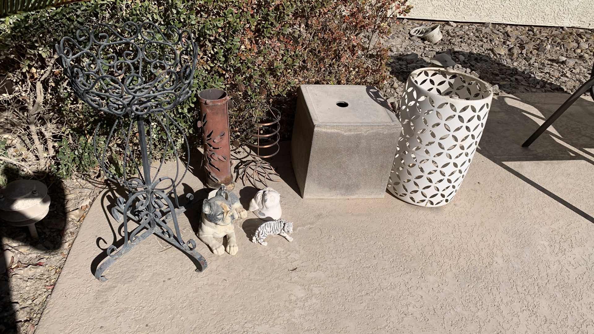 Photo 1 of DOG DECOR AND PLANT STANDS