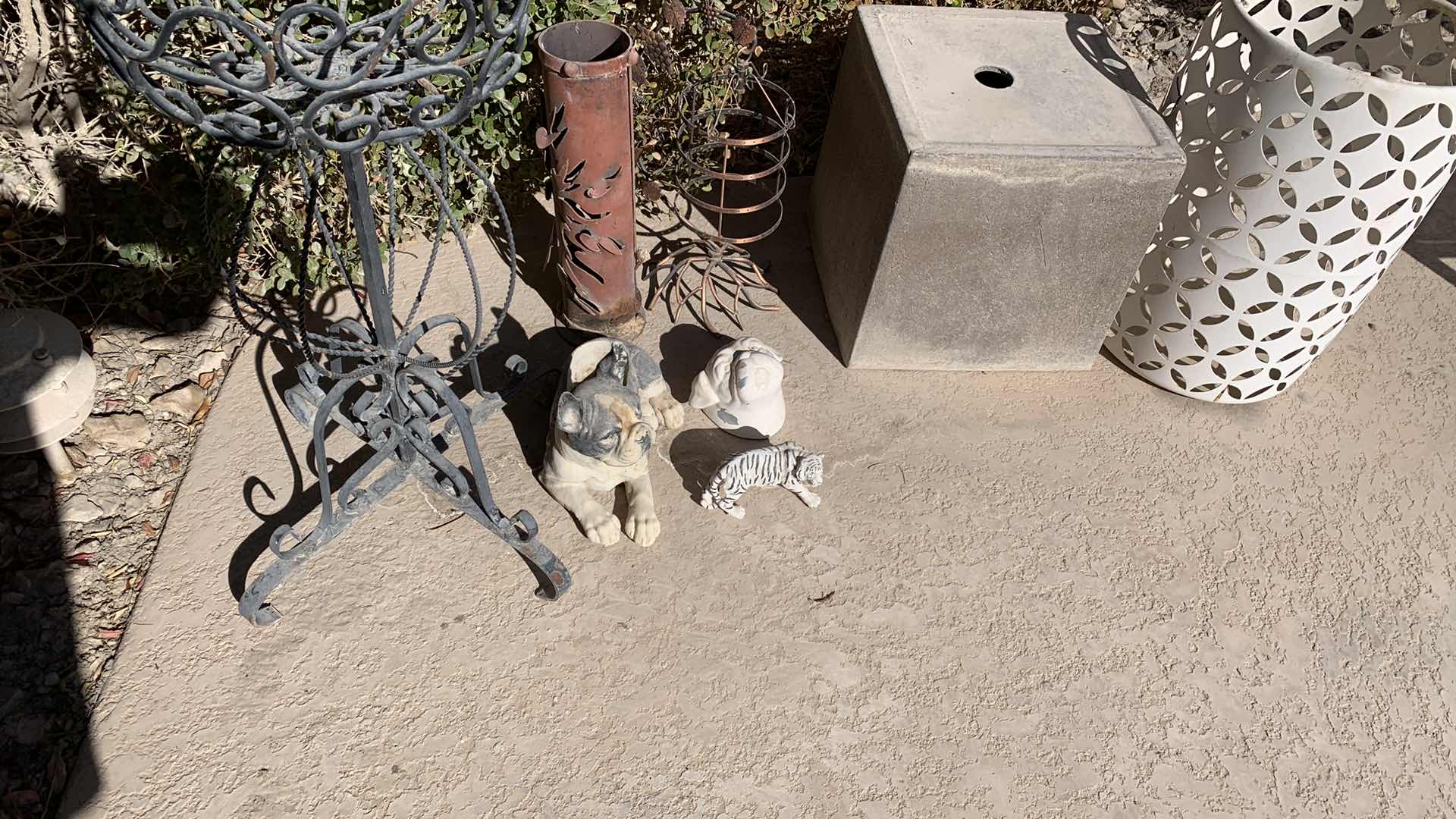 Photo 1 of DOG DECOR AND PLANT STANDS