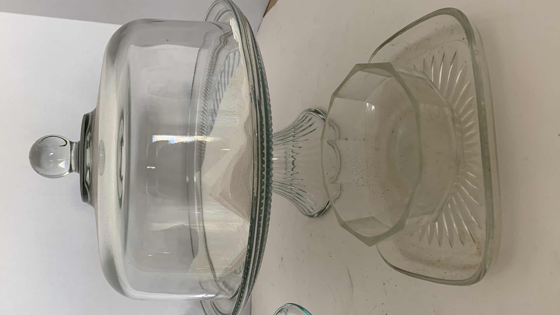 Photo 3 of ASSORTED CRYSTAL SERVICE WARE