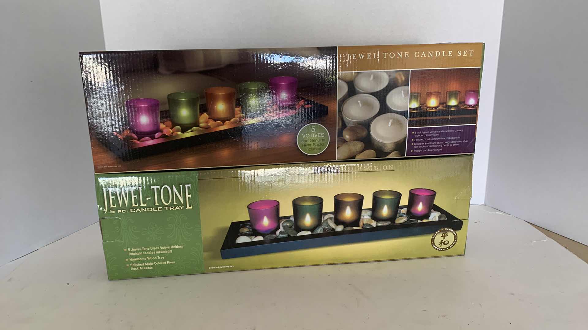 Photo 1 of 2-JEWEL TONE CANDLE SETS