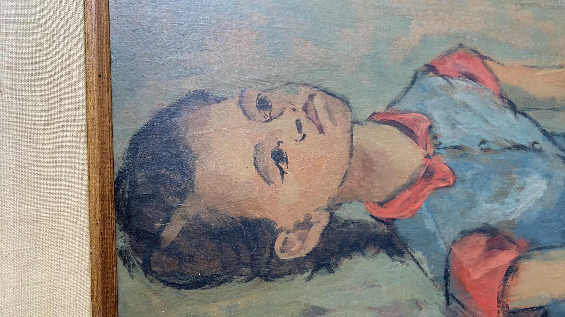 Photo 1 of ORIGINAL OIL PAINTING 30” X 37”