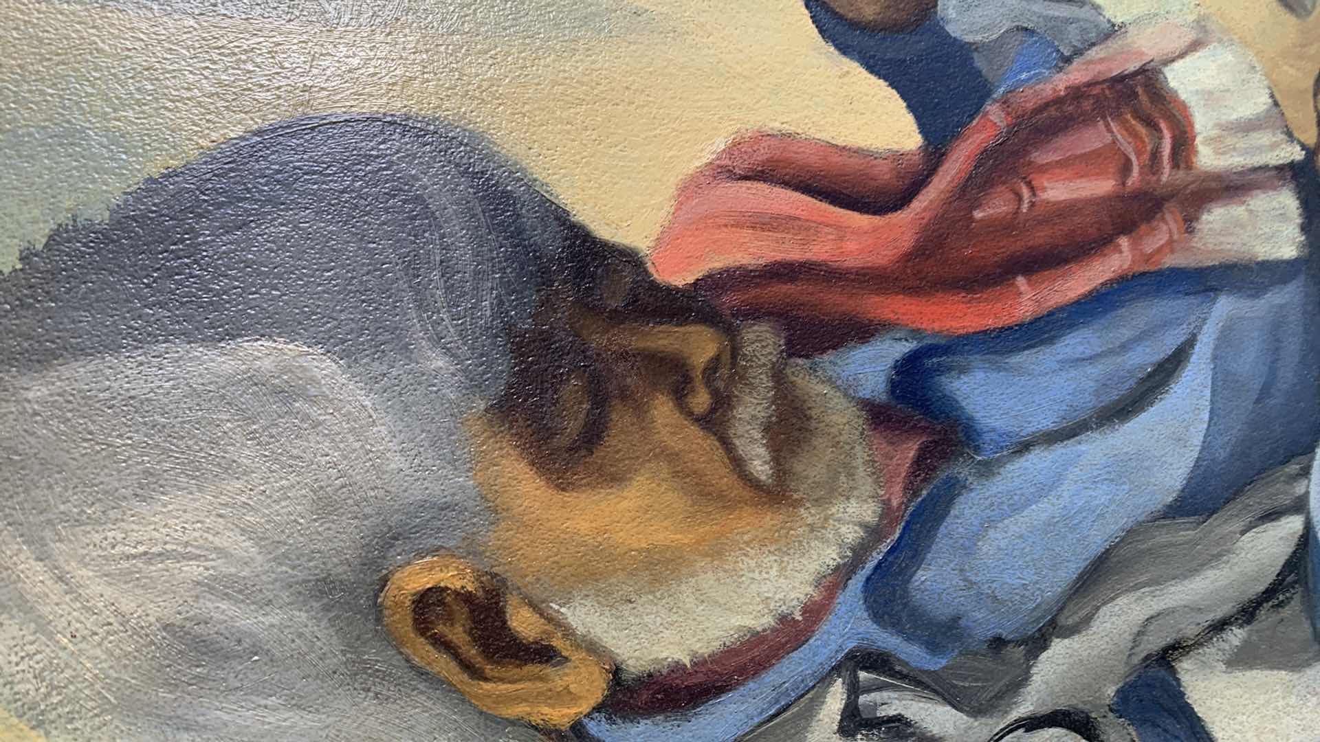 Photo 2 of ORIGINAL OIL PAINTING 30” X 37”