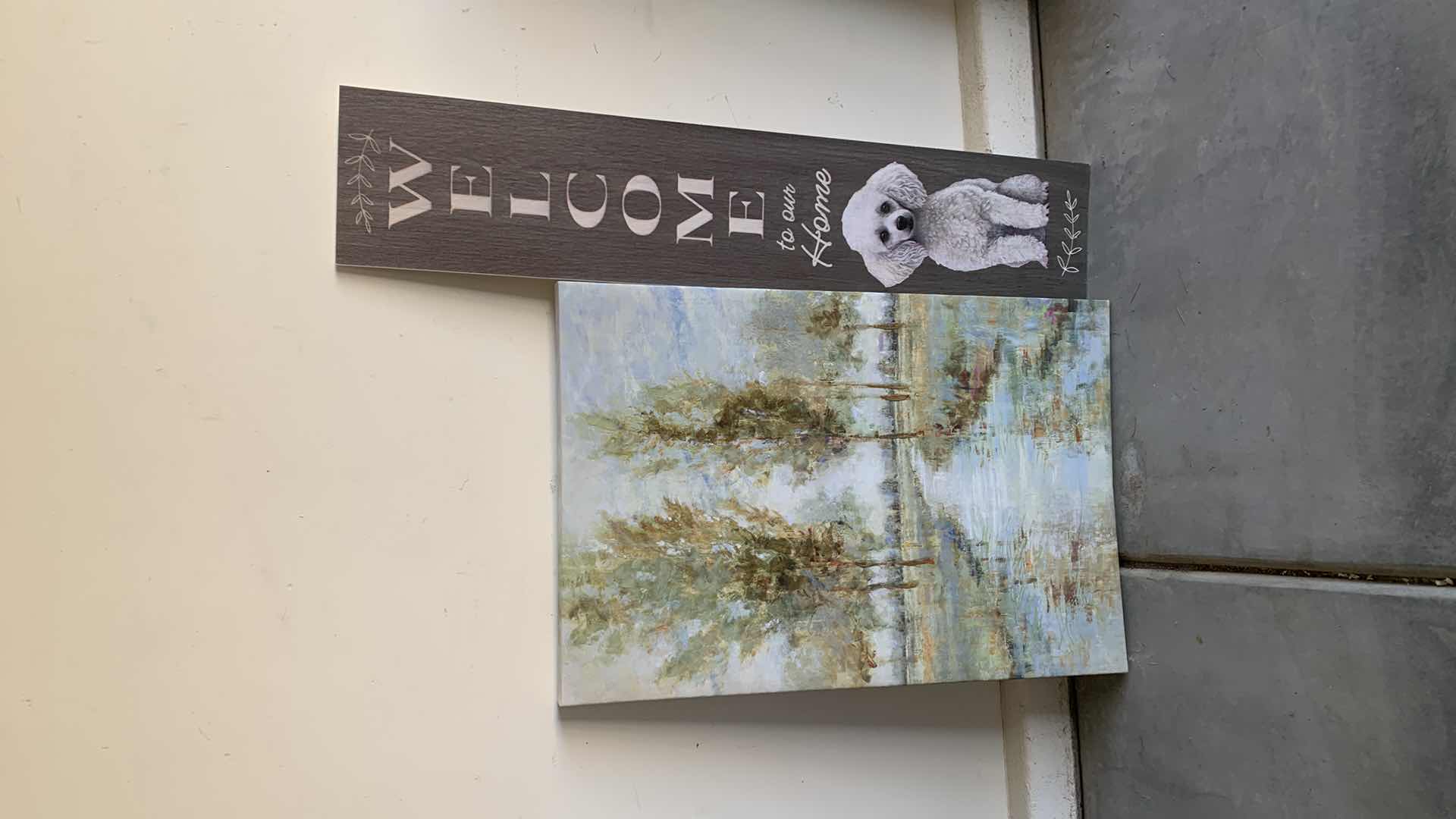 Photo 1 of 2-PIECES OF ARTWORK