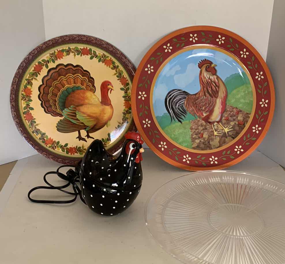 Photo 1 of THANKSGIVING SERVICE WARE CHICKEN WAX DISPENSER