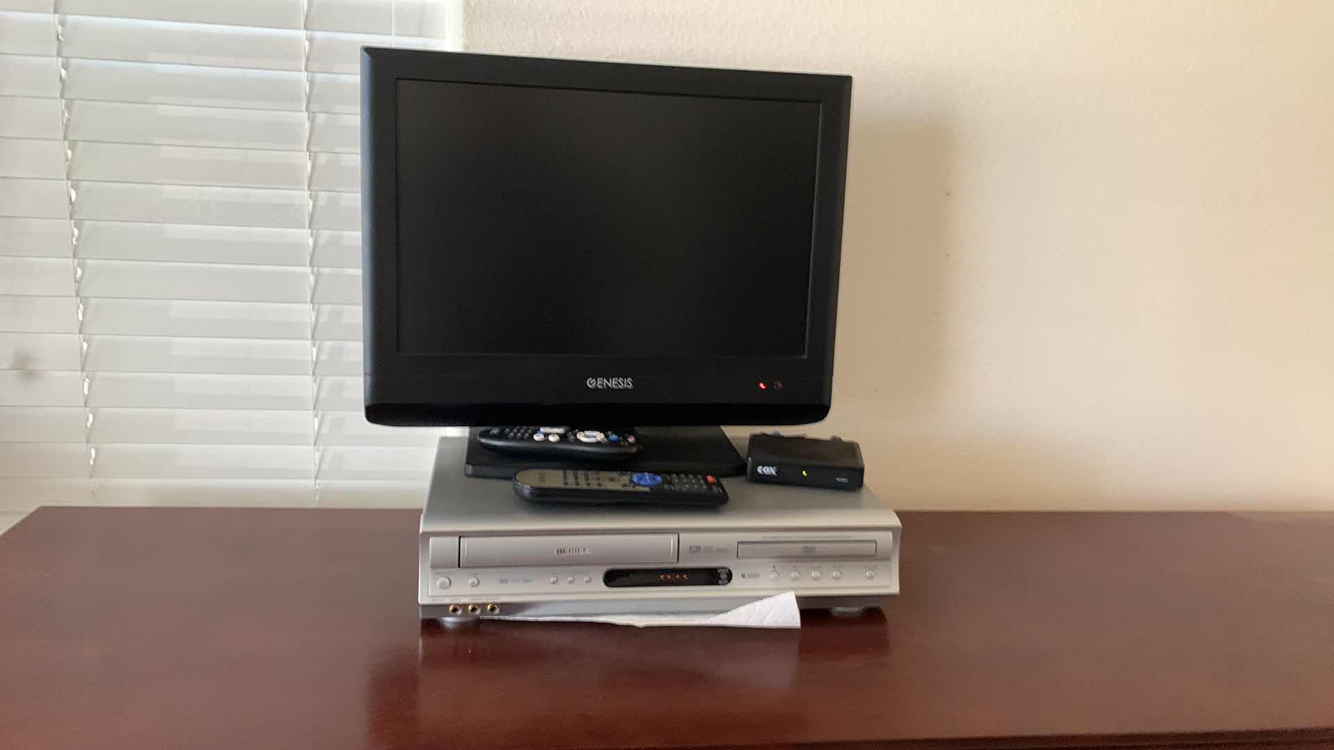 Photo 1 of GENESIS TELEVISION AND DVD/VHS PLAYER