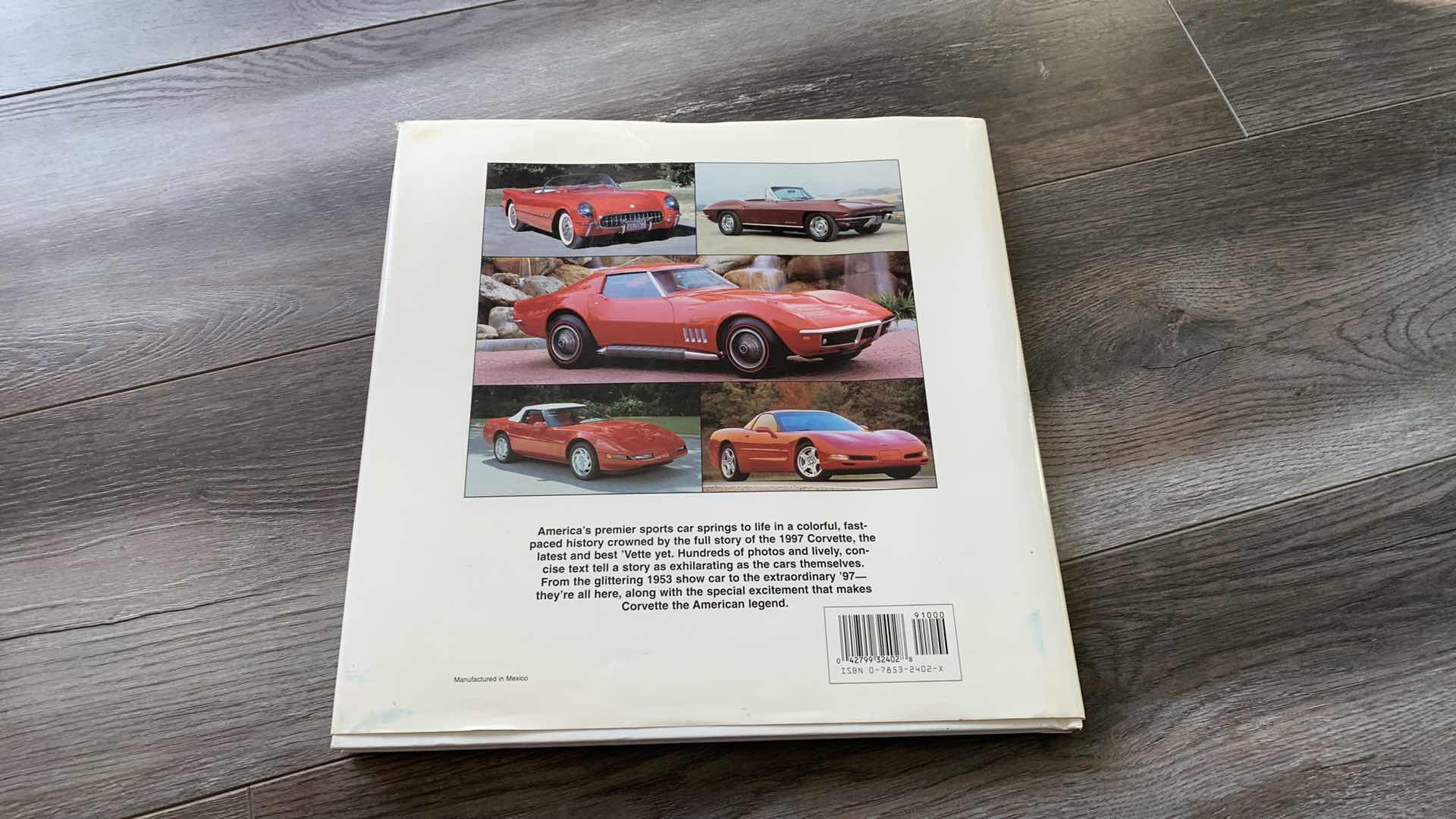 Photo 1 of CORVETTE THE AMERICAN LEGEND BOOK