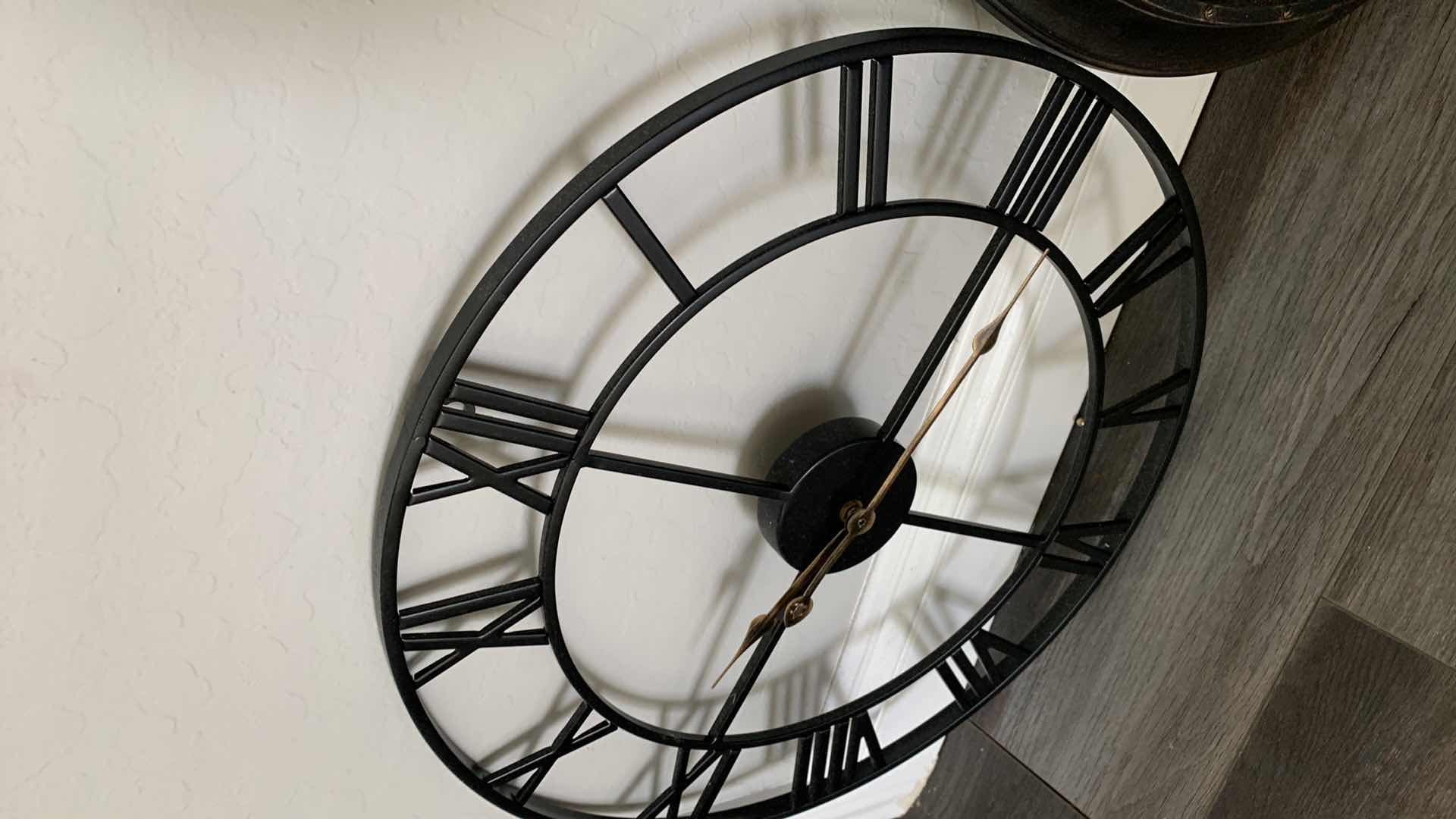 Photo 1 of 2-WALL CLOCKS