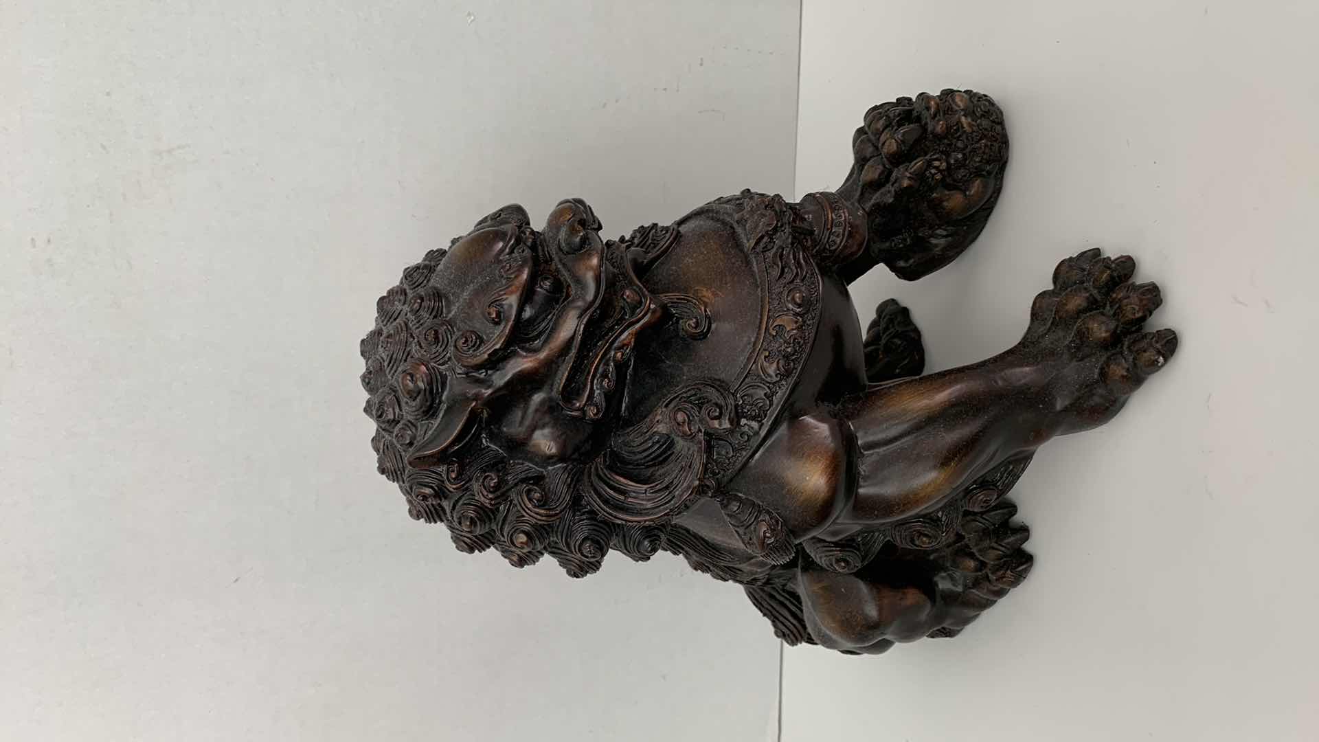 Photo 1 of CHINESE RESIN FOO DOG  H11” 