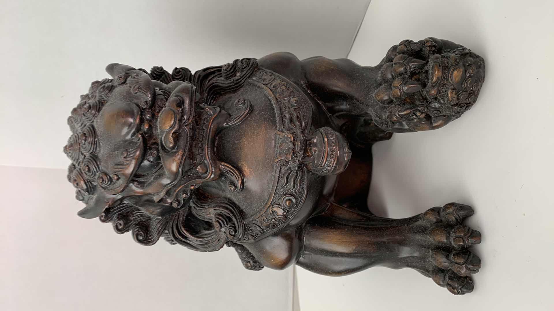 Photo 1 of CHINESE RESIN FOO DOG  H11” 