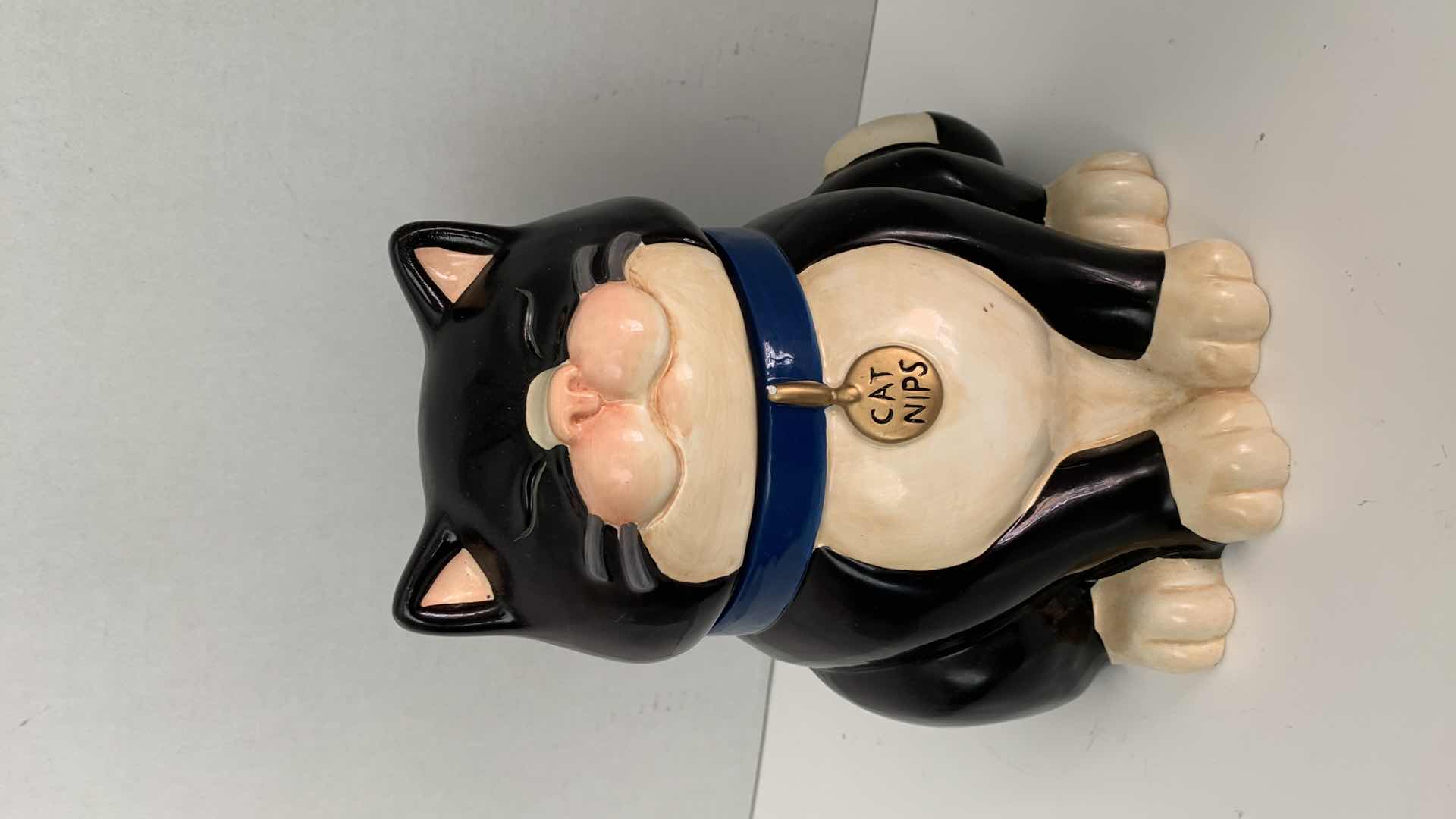 Photo 1 of CAT COOKIE JAR  9” TALL