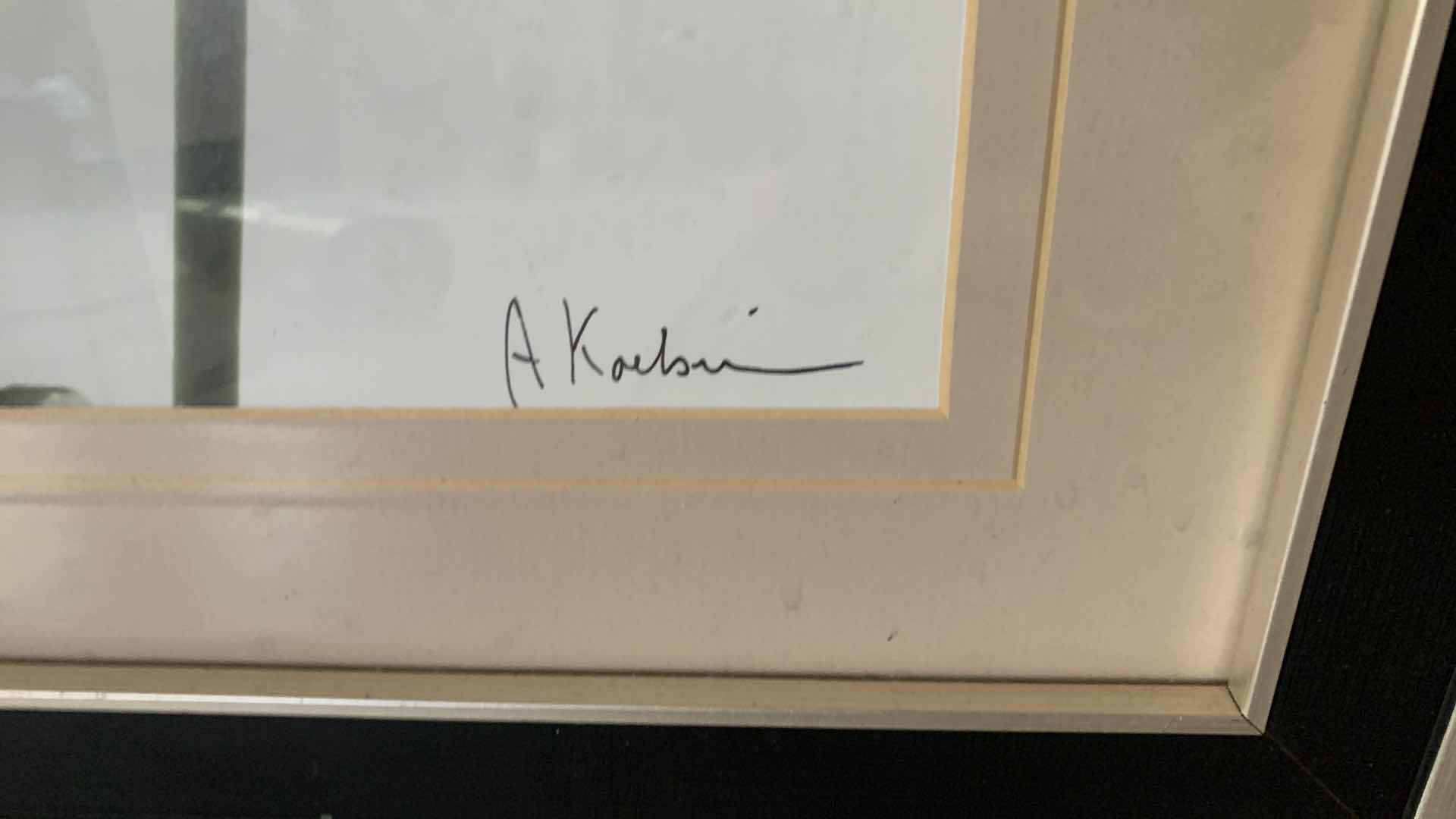 Photo 3 of 2-SIGNED ARTWORK PRINTS 23” X 19”