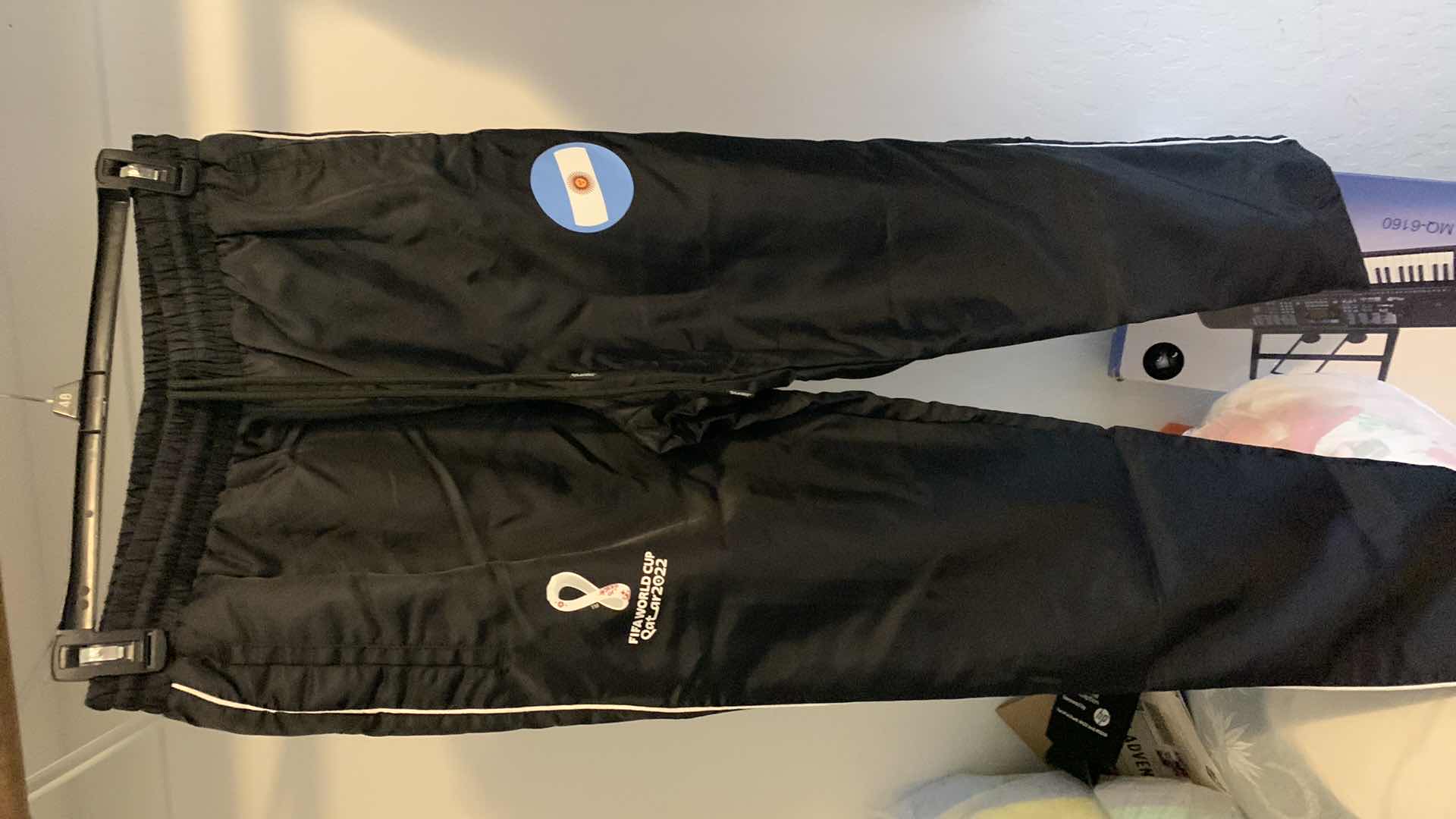 Photo 1 of FIFA 2022 QATAR WORLD CUP ARGENTINA TRACK PANTS SIZE M