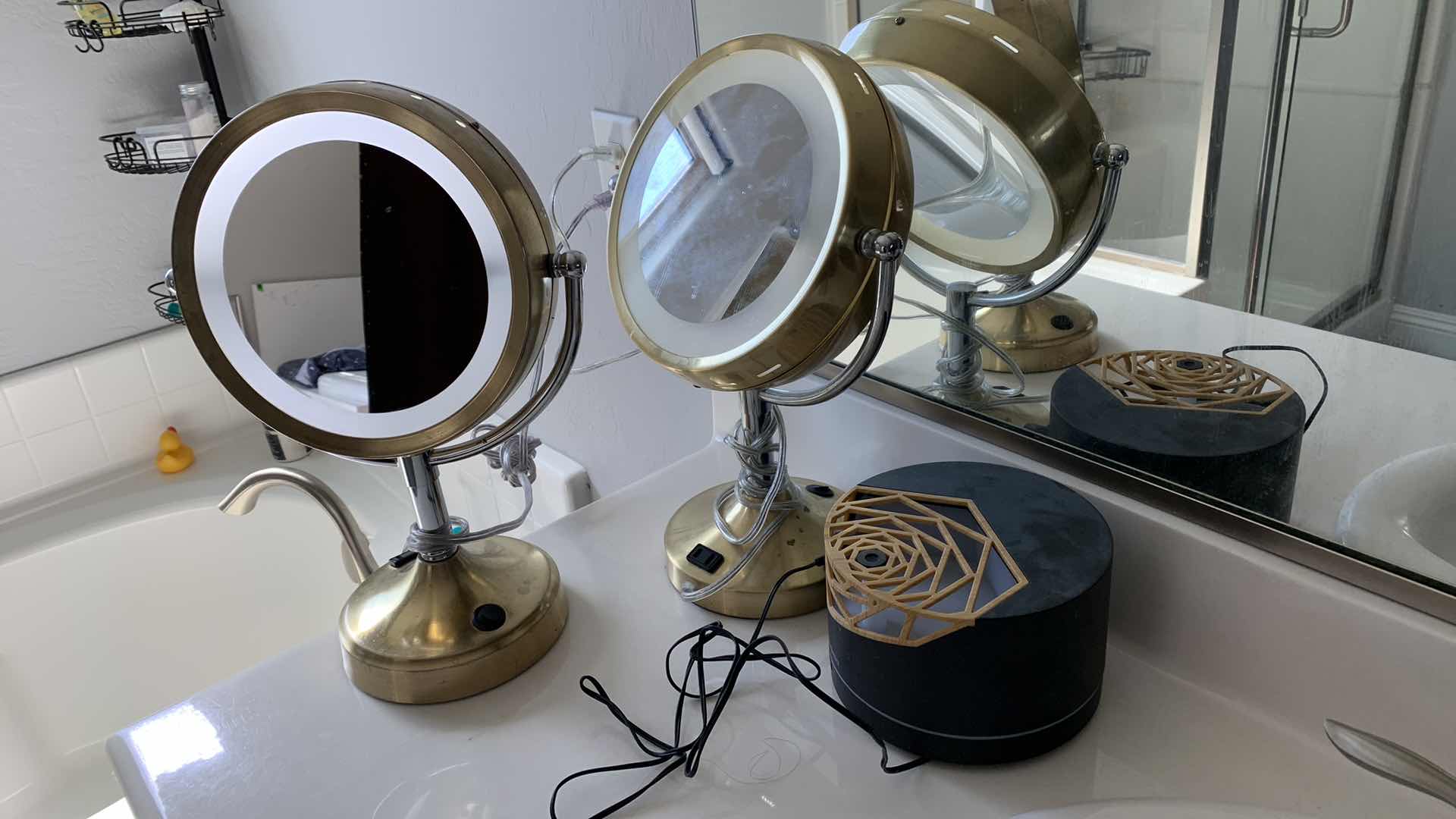 Photo 1 of 2-LIGHTED MIRRORS AND AN OIL DIFFUSER