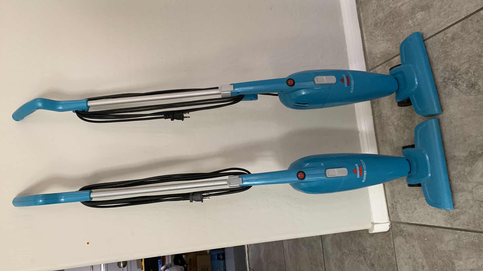 Photo 1 of 2-BISSELL FEATHERWEIGHT PORTABLE VACUUMS