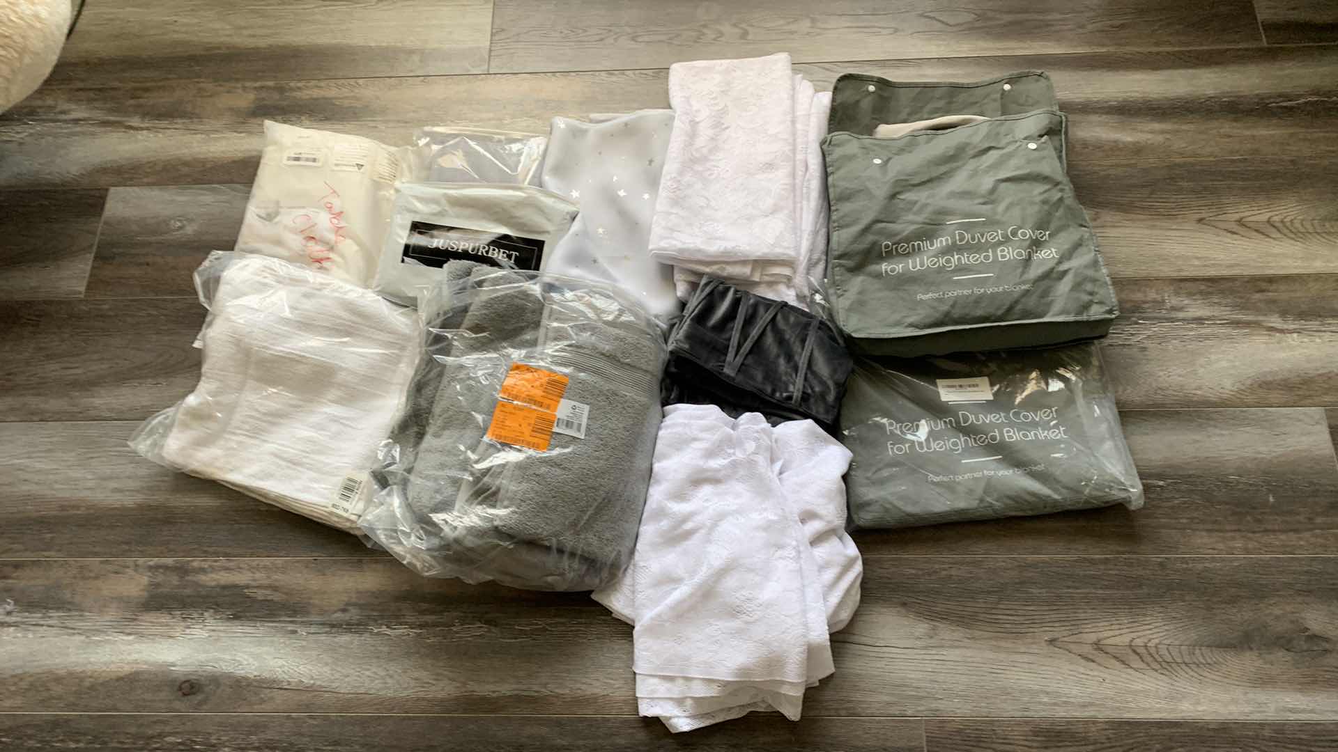 Photo 1 of ASSORTED LINENS