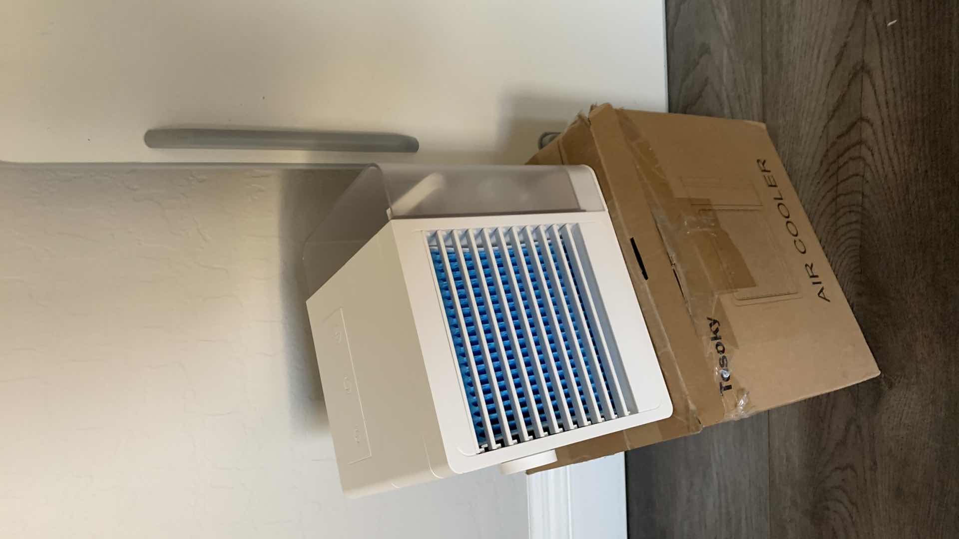 Photo 1 of LAMP, AIR COOLER AND A BED TABLE