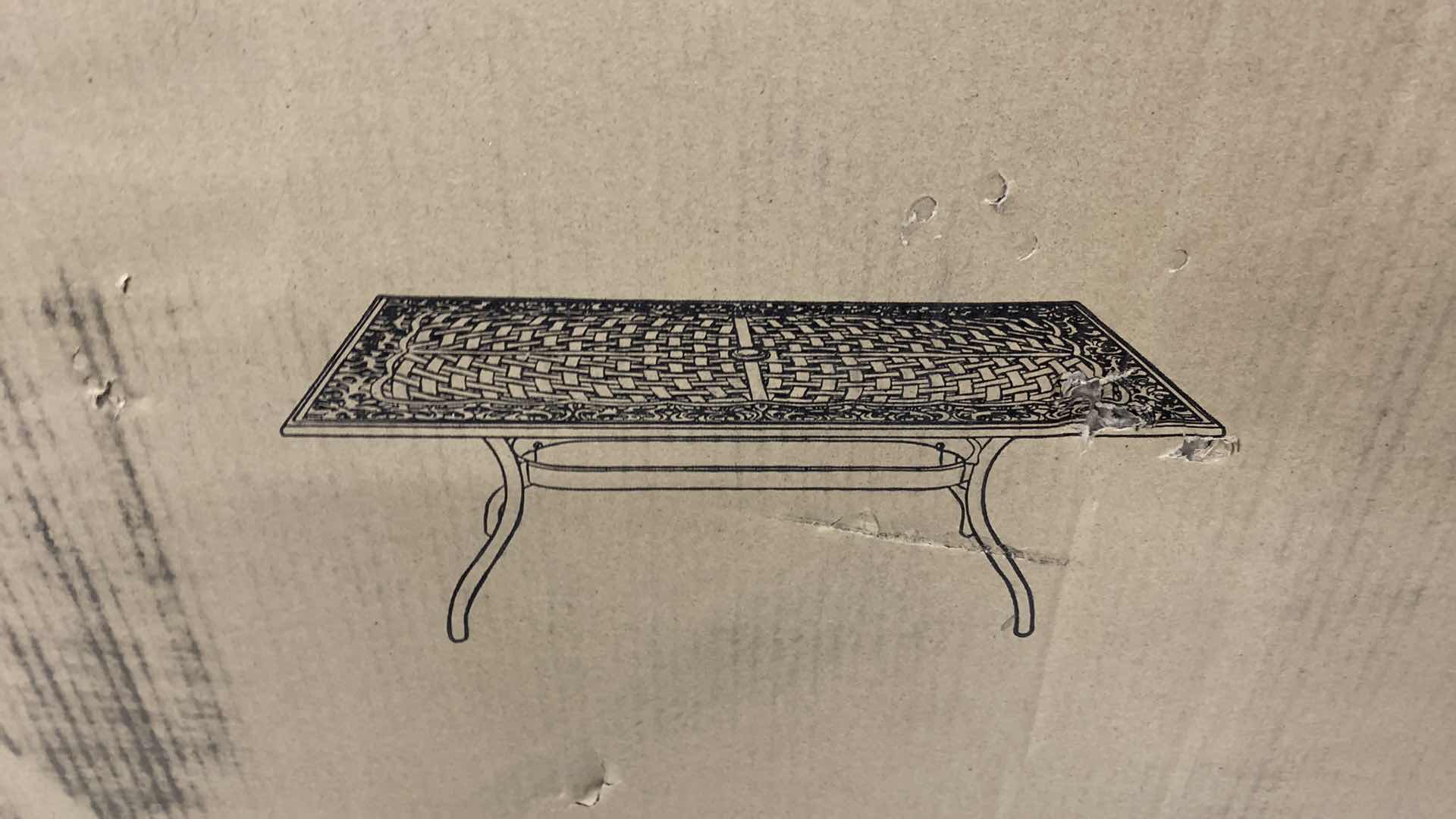 Photo 1 of MONTERIA BRONZE CAST ALUMINUM RECTANGLE TABLE