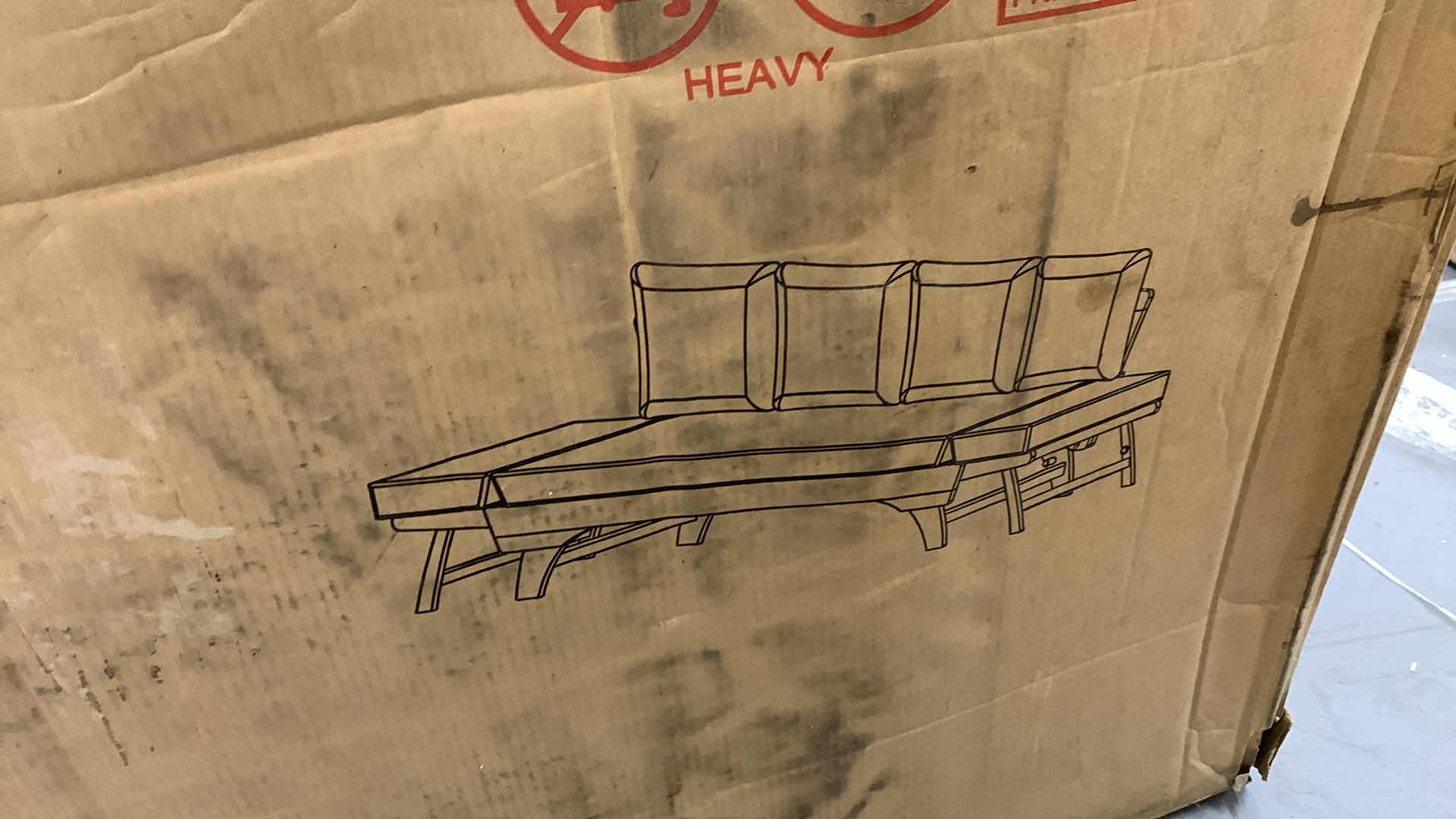 Photo 1 of OCEANA OUTDOOR ACACIA WOOD AND ROPE EXPANDABLE DAYBED WITH GRAY CUSHIONS