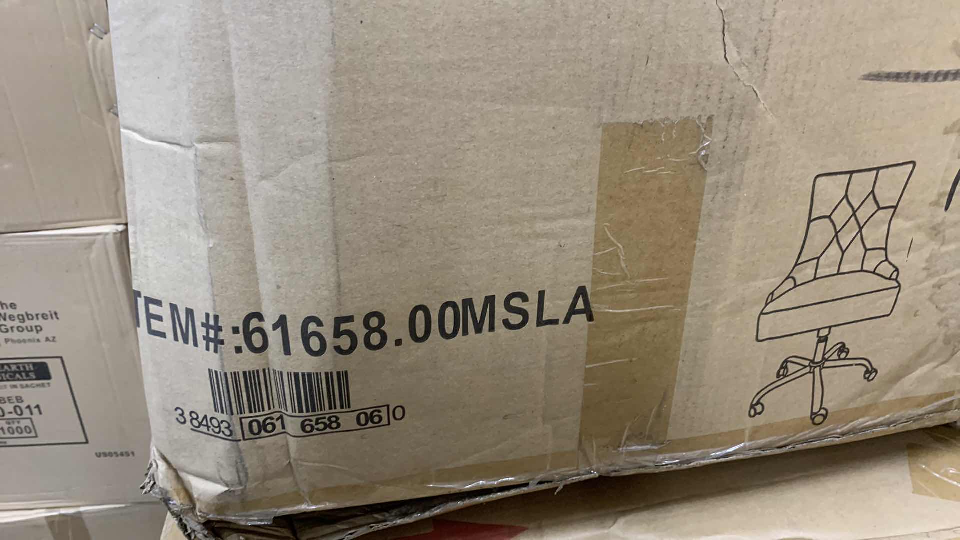 Photo 1 of BAGNOLD HOME OFFICE MICROFIBER DESK CHAIR