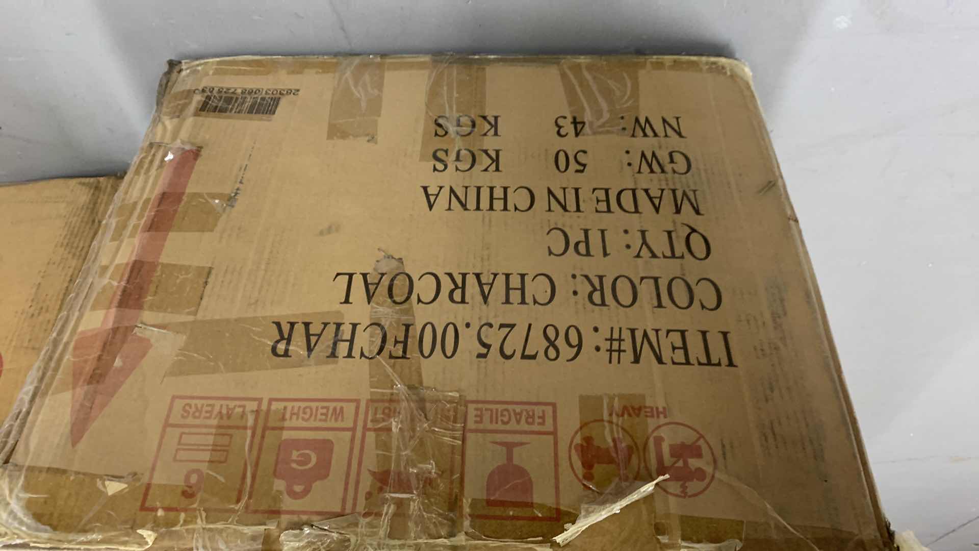 Photo 1 of CHARCOAL TUFTED SOFA 