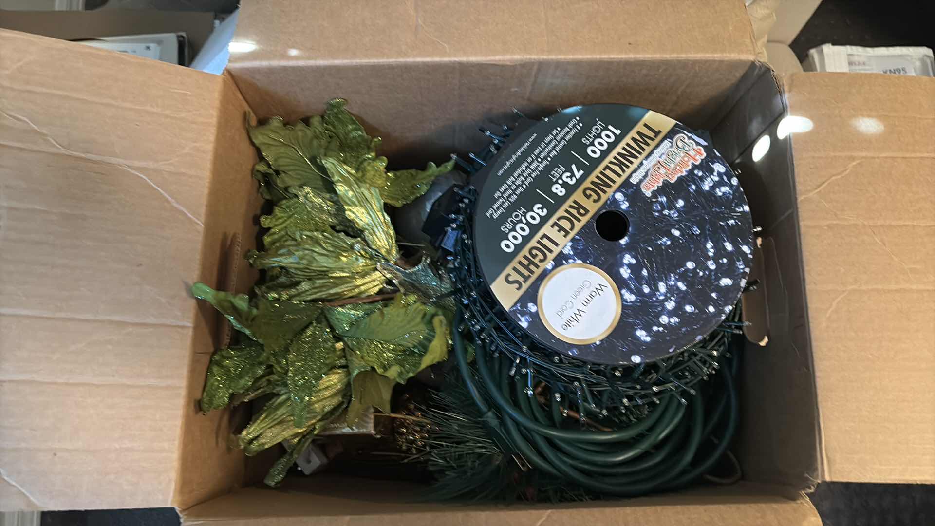 Photo 1 of CHRISTMAS LIGHTS AND DECOR