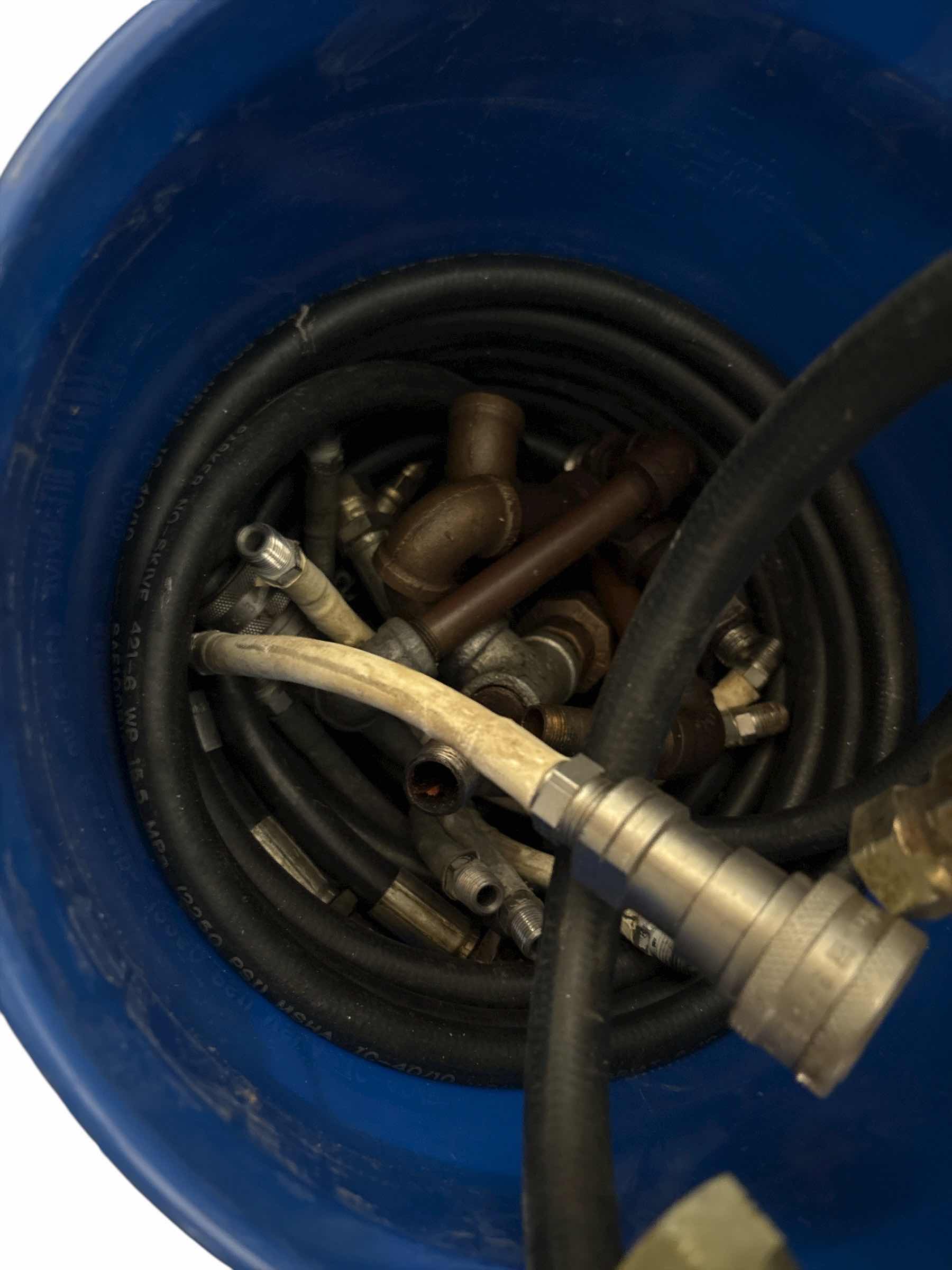 Photo 1 of BUCKET OF HYDRAULIC HOSES