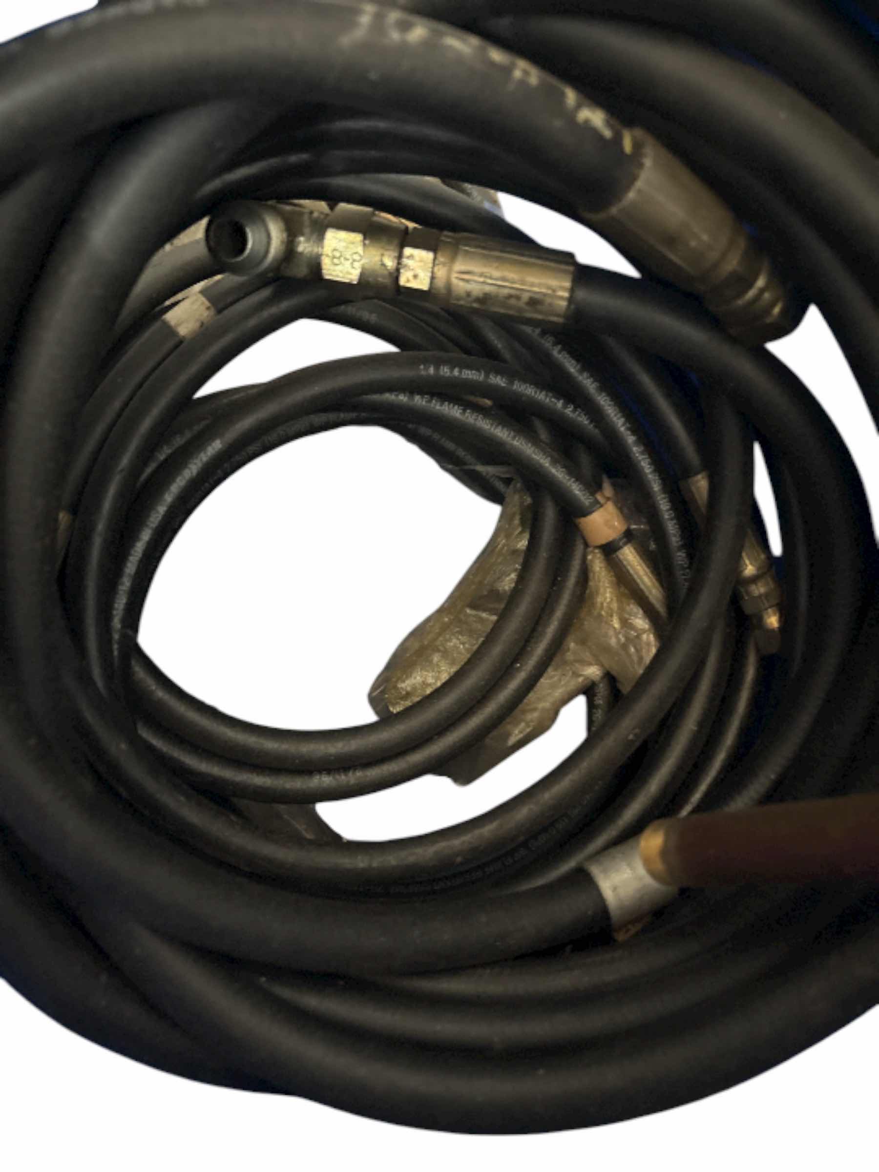 Photo 1 of BUCKET OF HYDRAULIC HOSES