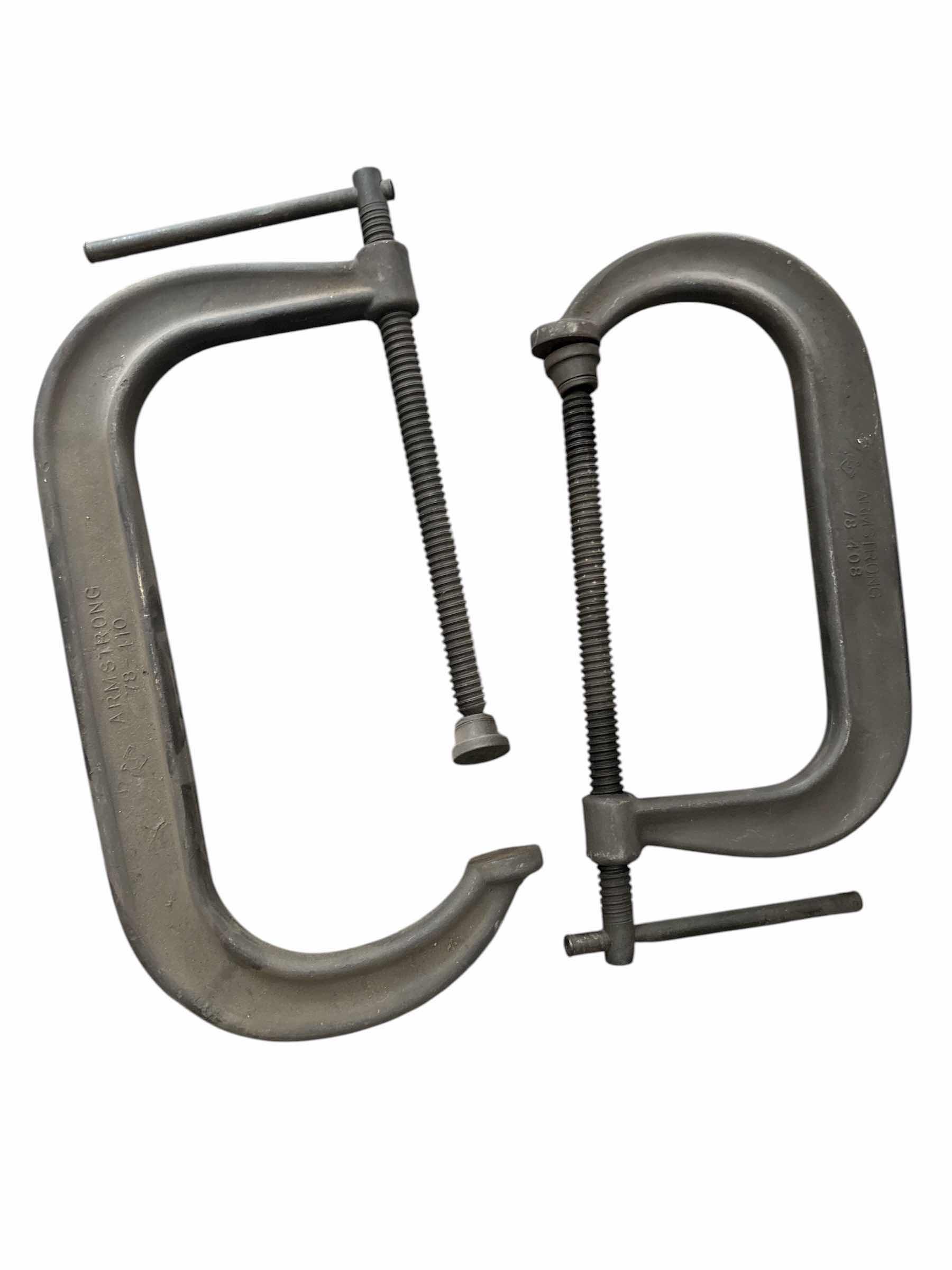 Photo 1 of (2)PCS C-CLAMPS