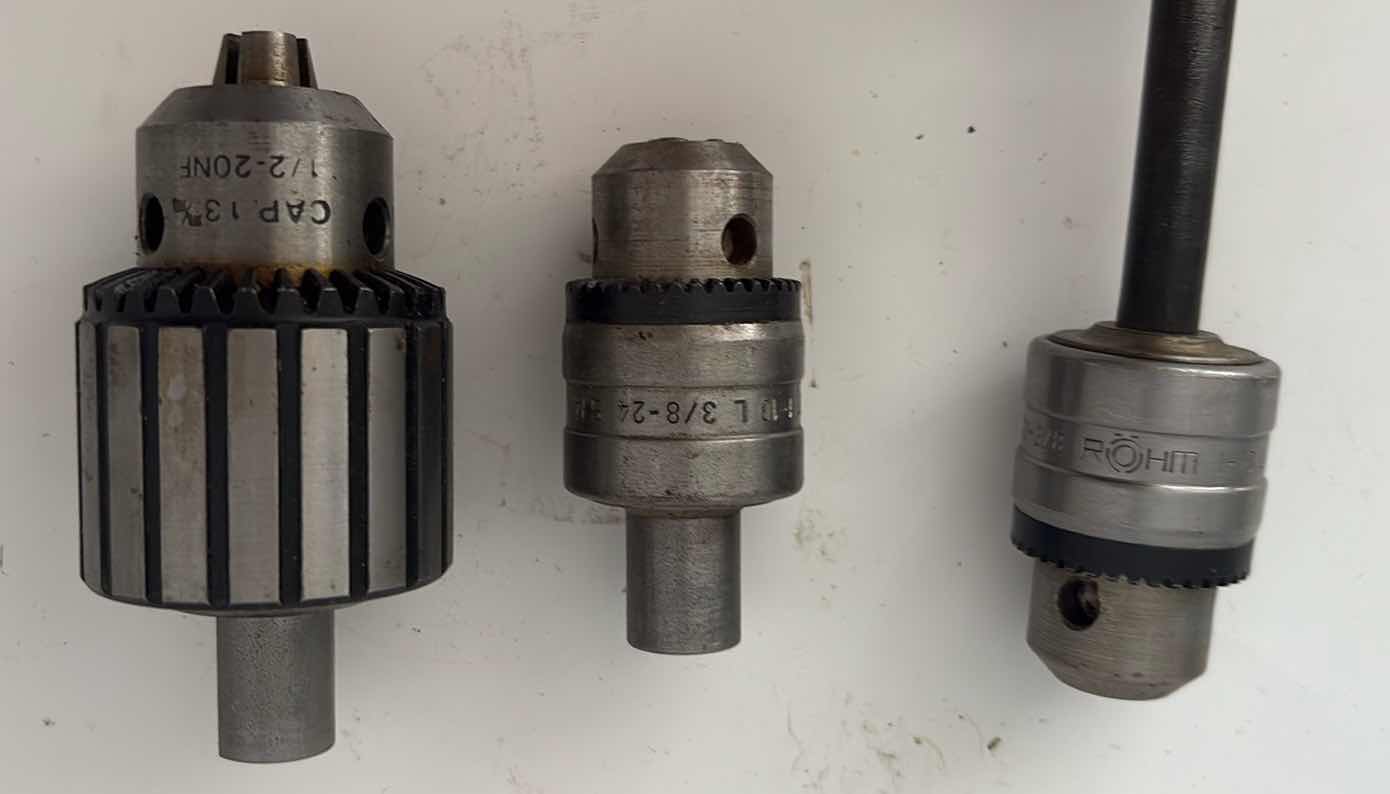 Photo 1 of (3)PCS JACOBS CHUCK