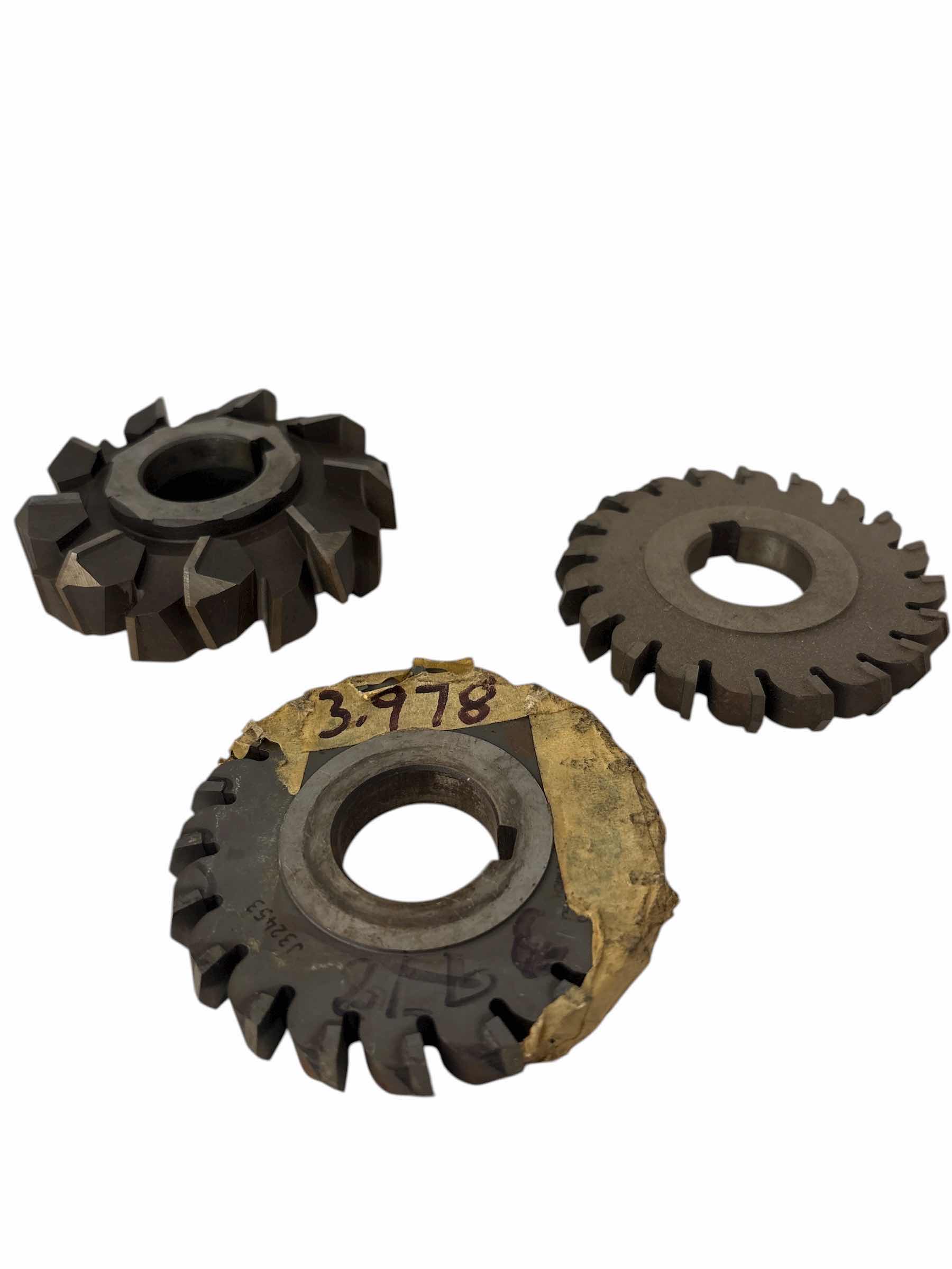 Photo 1 of (3)PCS SIDE MILLING CUTTER