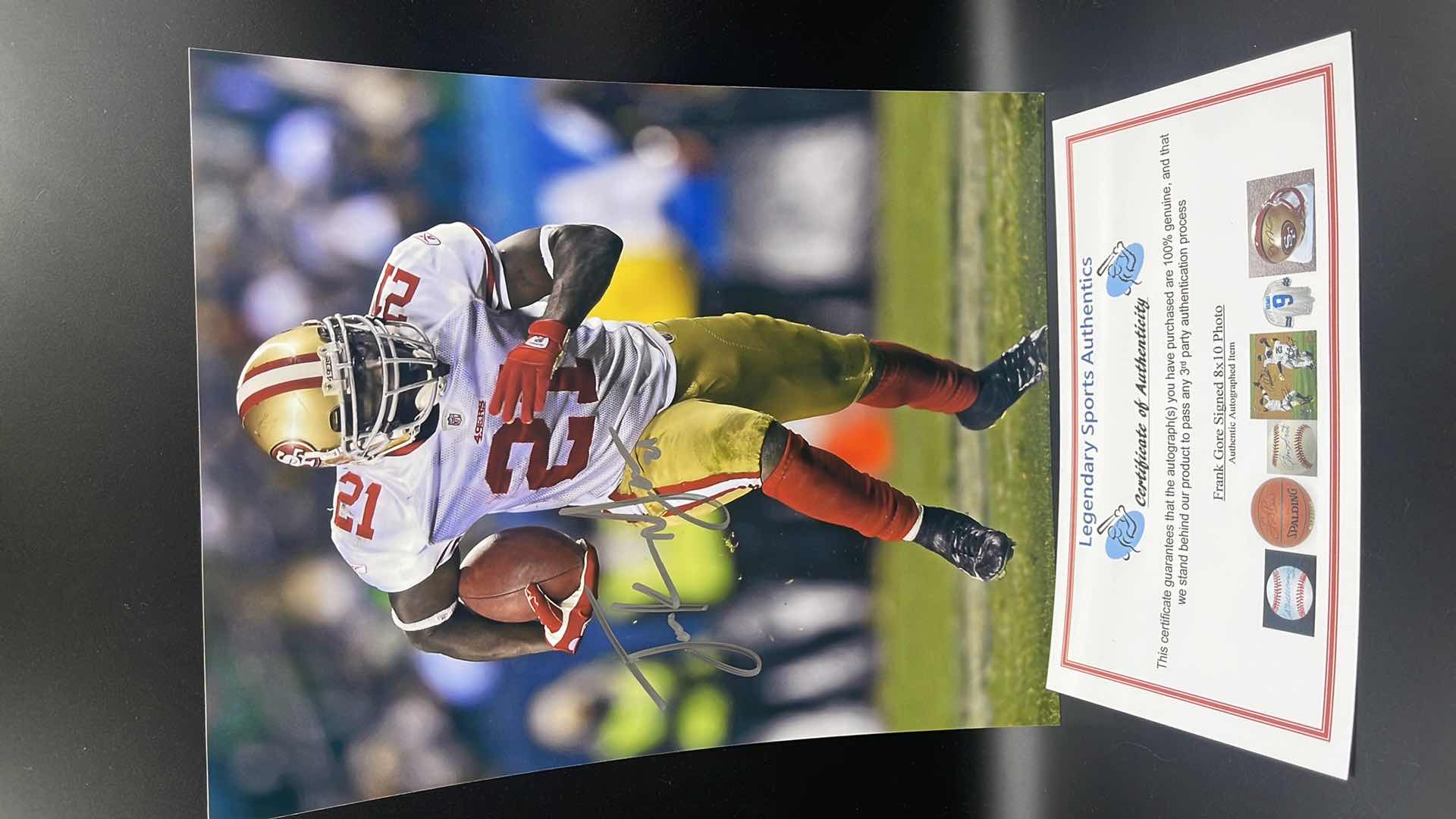 Photo 1 of FRANK GORE 8” X 10” AUTOGRAPHED PHOTO W COA