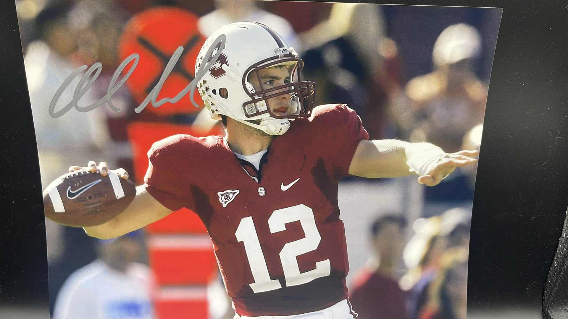 Photo 1 of ANDREW LUCK 8” X 10” AUTOGRAPHED PHOTO W COA