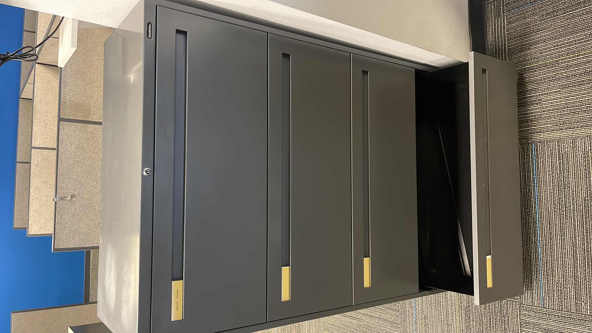 Photo 1 of BOULEVARD MEDAL FILING CABINET 36” X 18” H54”