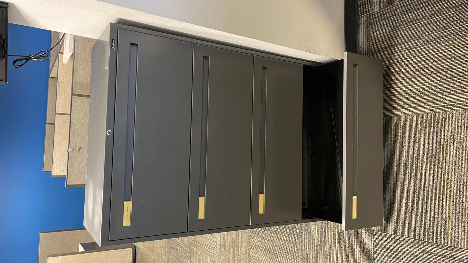 Photo 1 of BOULEVARD MEDAL FILING CABINET 36” X 18” H54”